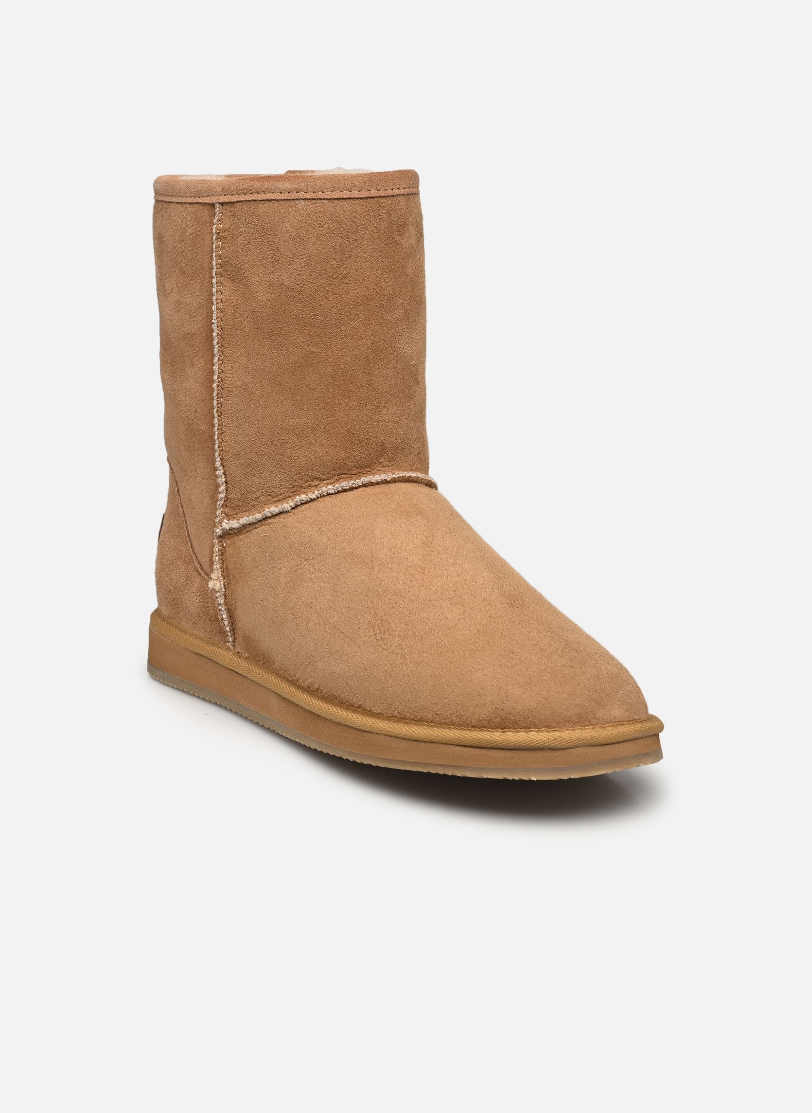 Gefütterte Stiefeletten Linda damen braun Shepherd Gefütterte Stiefeletten Linda damen braun Chestnut