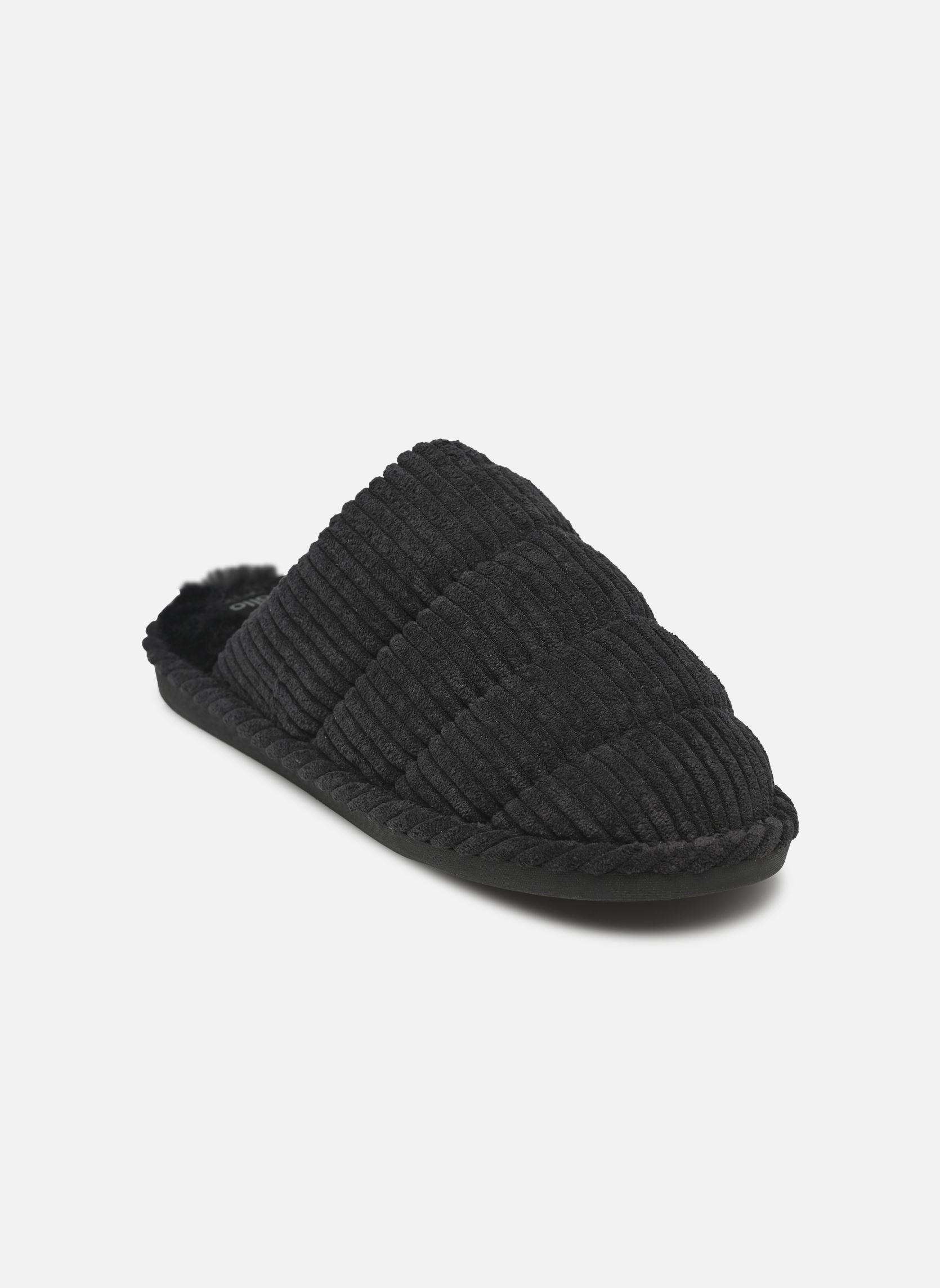 Chaussons mules Chausson mule annie noir femme femme noir Sarenza Wear Chaussons mules Chausson mule annie noir femme femme noir NOIR