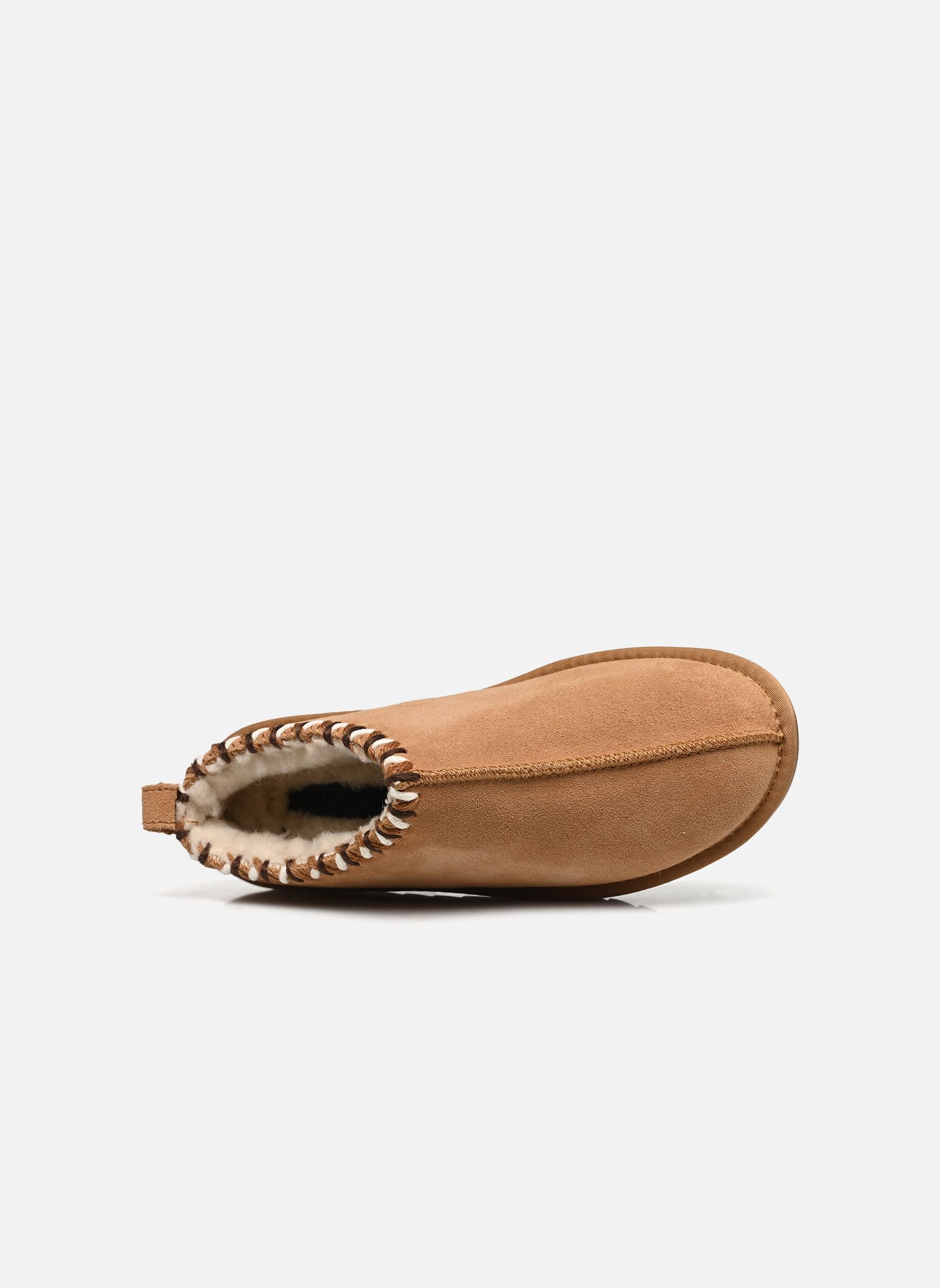 Pantofole Short slipper multi stitching donna beige Colors of California Pantofole Short slipper multi stitching donna beige TAN