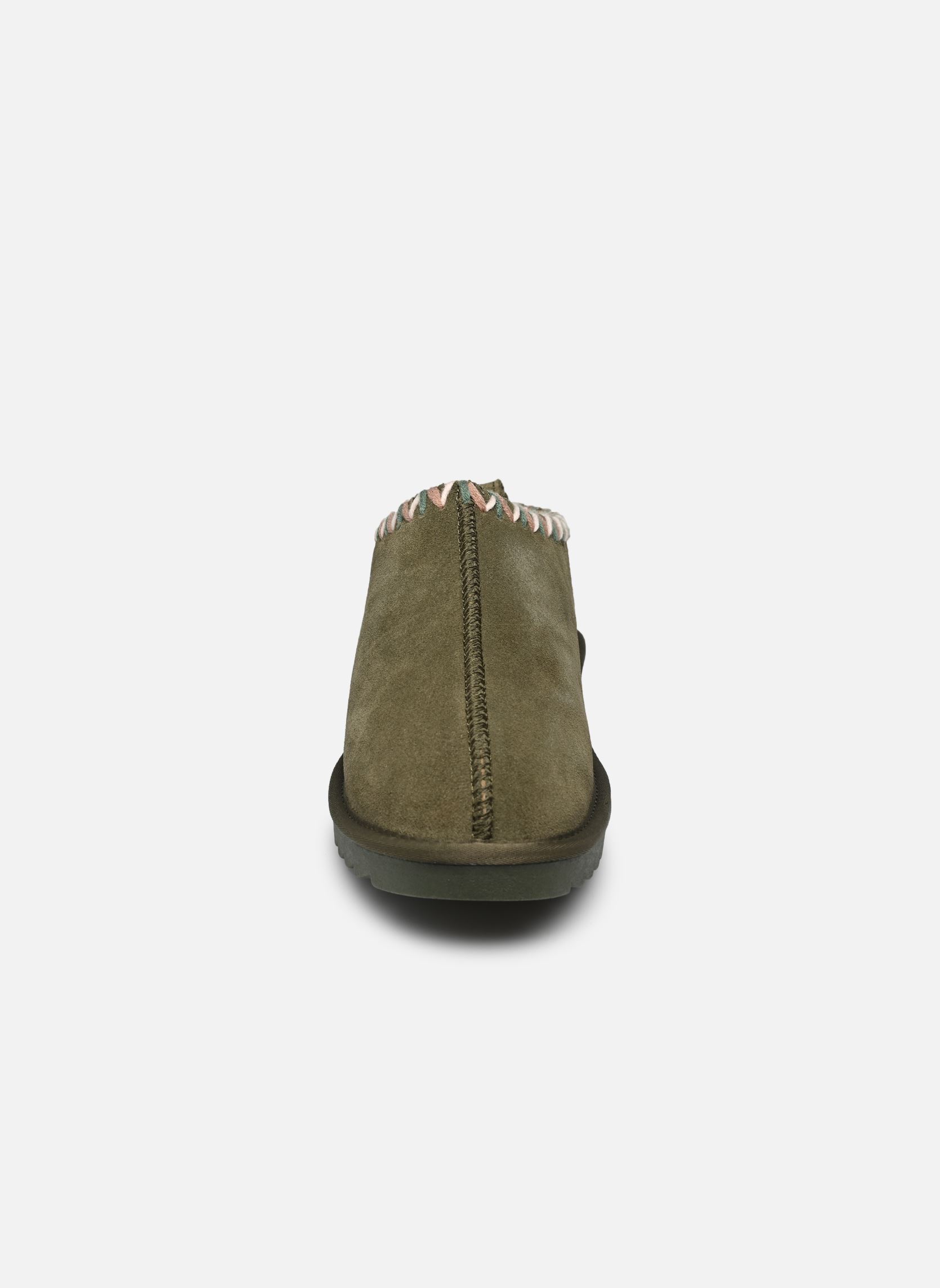Chaussons Short slipper multi stitching femme vert Colors of California Chaussons Short slipper multi stitching femme vert MILITARY