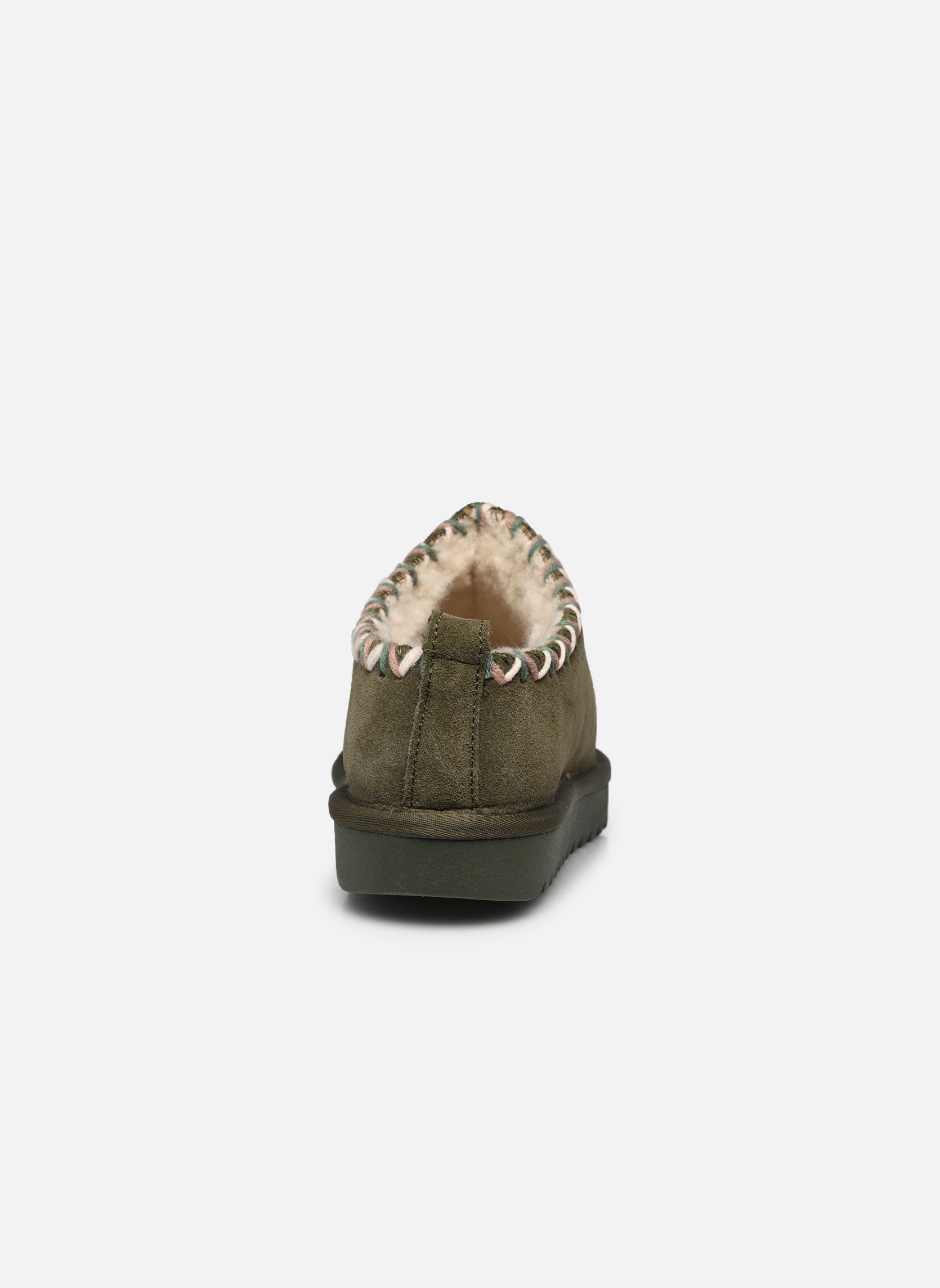 Chaussons Short slipper multi stitching femme vert Colors of California Chaussons Short slipper multi stitching femme vert MILITARY
