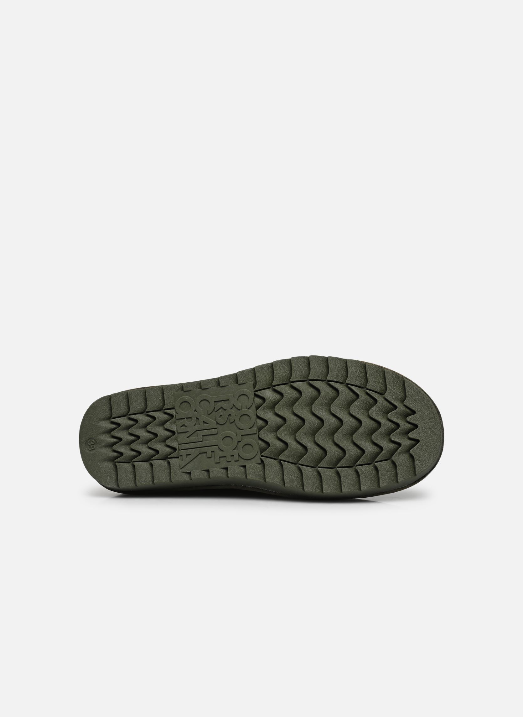 Chaussons Short slipper multi stitching femme vert Colors of California Chaussons Short slipper multi stitching femme vert MILITARY