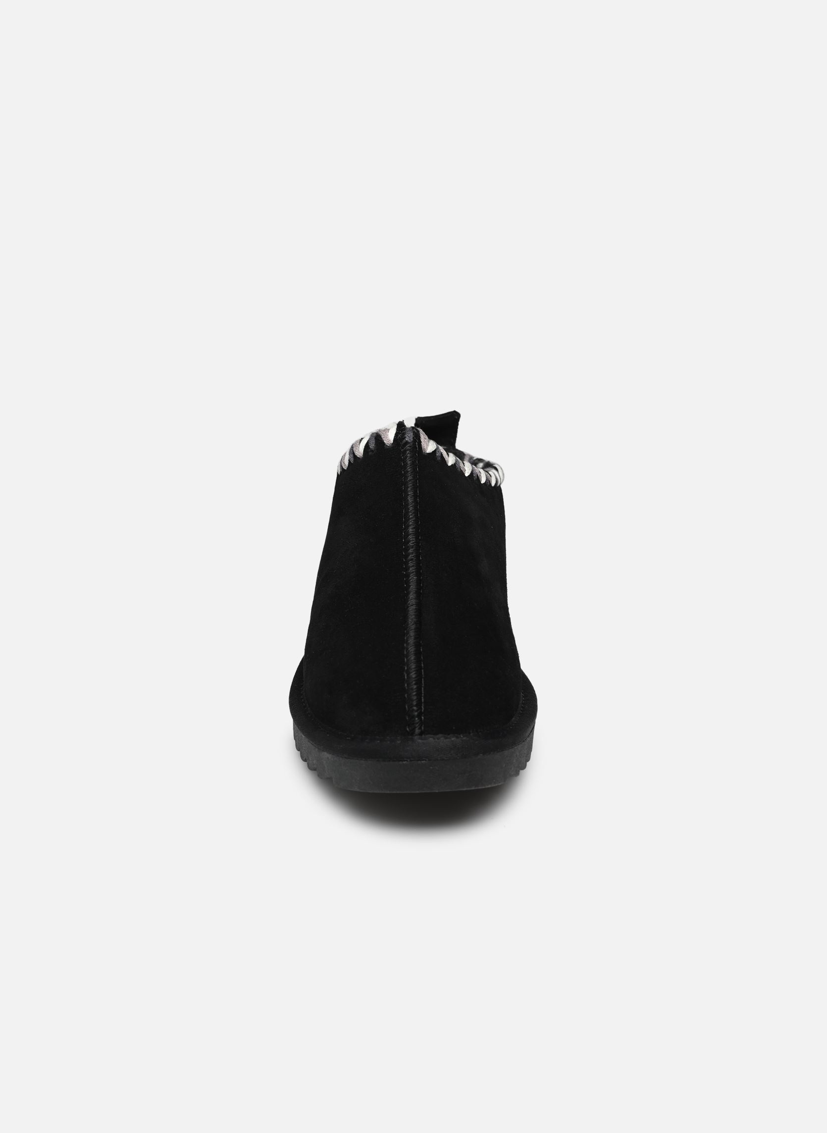Chaussons Short slipper multi stitching femme noir Colors of California Chaussons Short slipper multi stitching femme noir BLACK