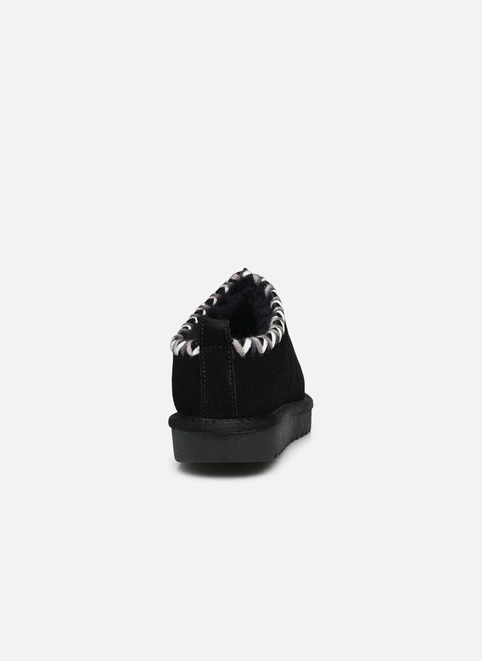 Chaussons Short slipper multi stitching femme noir Colors of California Chaussons Short slipper multi stitching femme noir BLACK