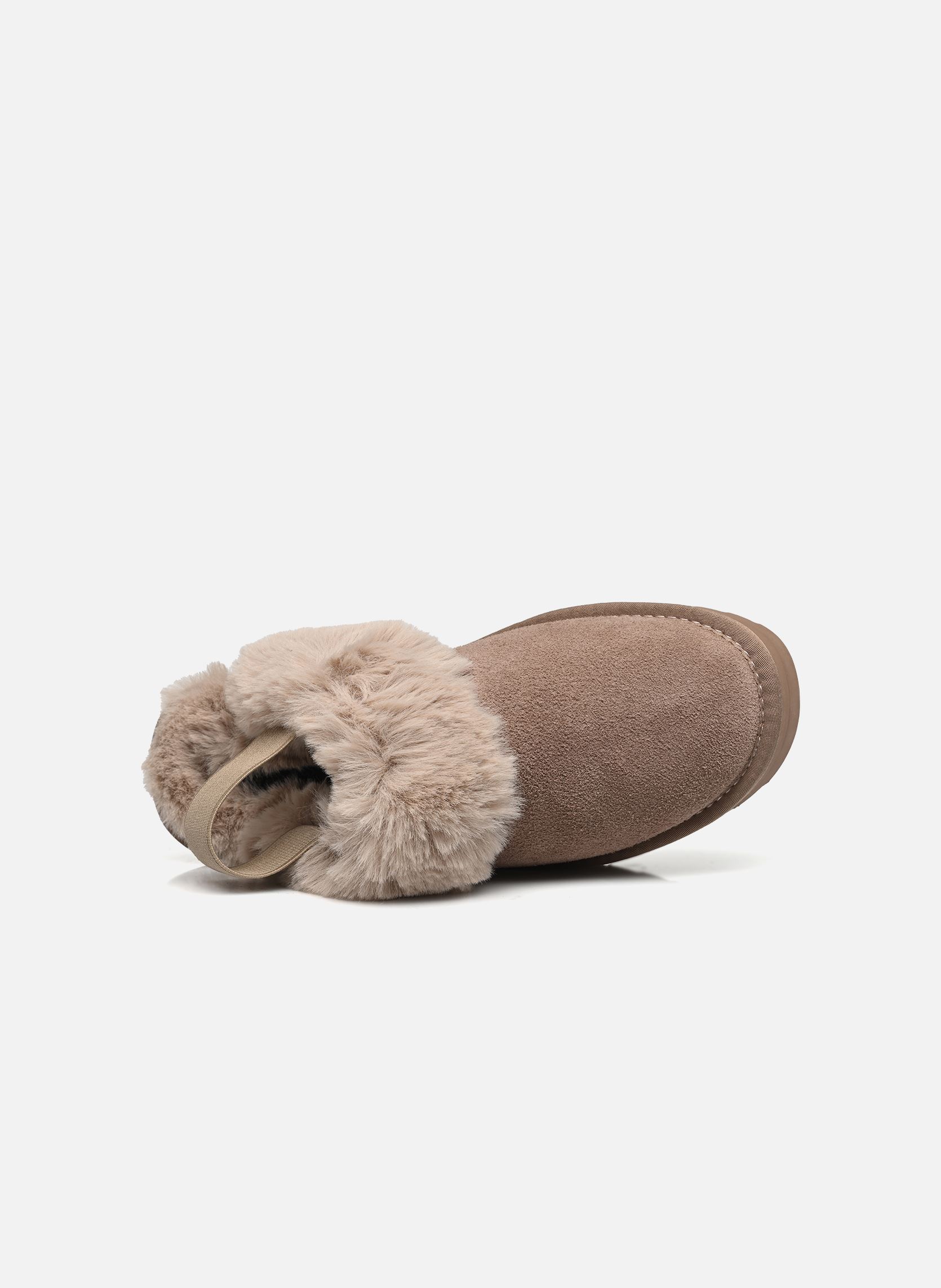 Pantoletten und Clogs Platform slipper damen beige Colors of California Pantoletten und Clogs Platform slipper damen beige TAUPE