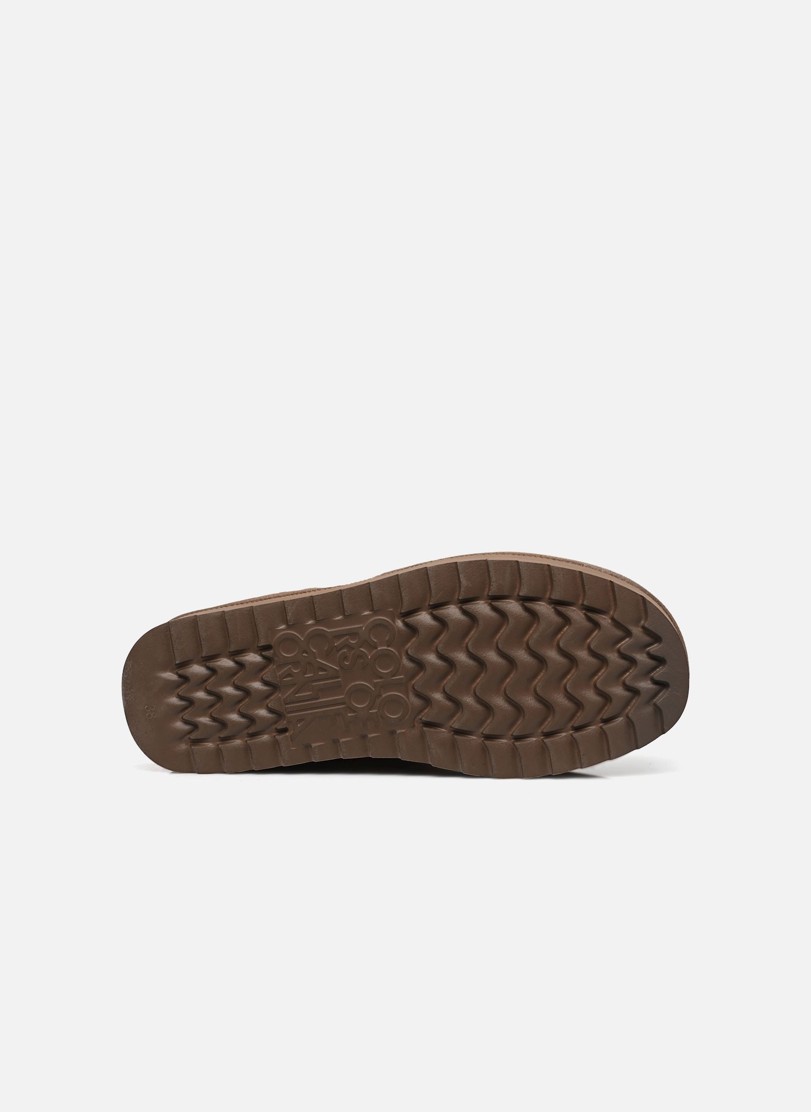 Pantoletten und Clogs Platform slipper damen beige Colors of California Pantoletten und Clogs Platform slipper damen beige TAUPE