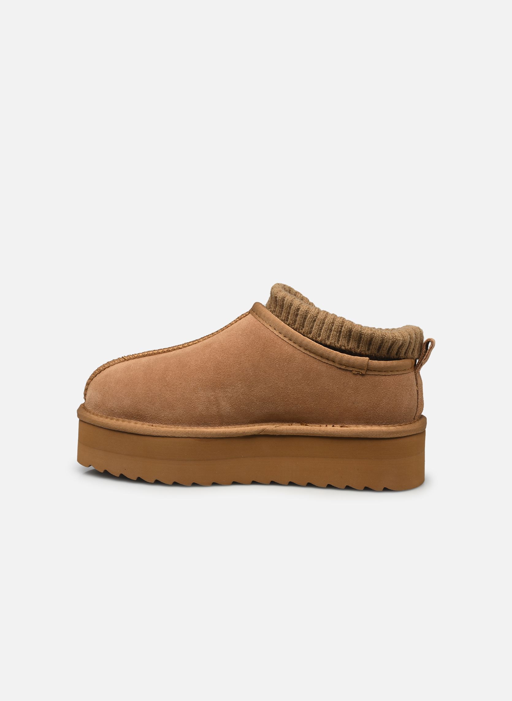 Chaussons Eggy platform with sock femme beige Colors of California Chaussons Eggy platform with sock femme beige TAN
