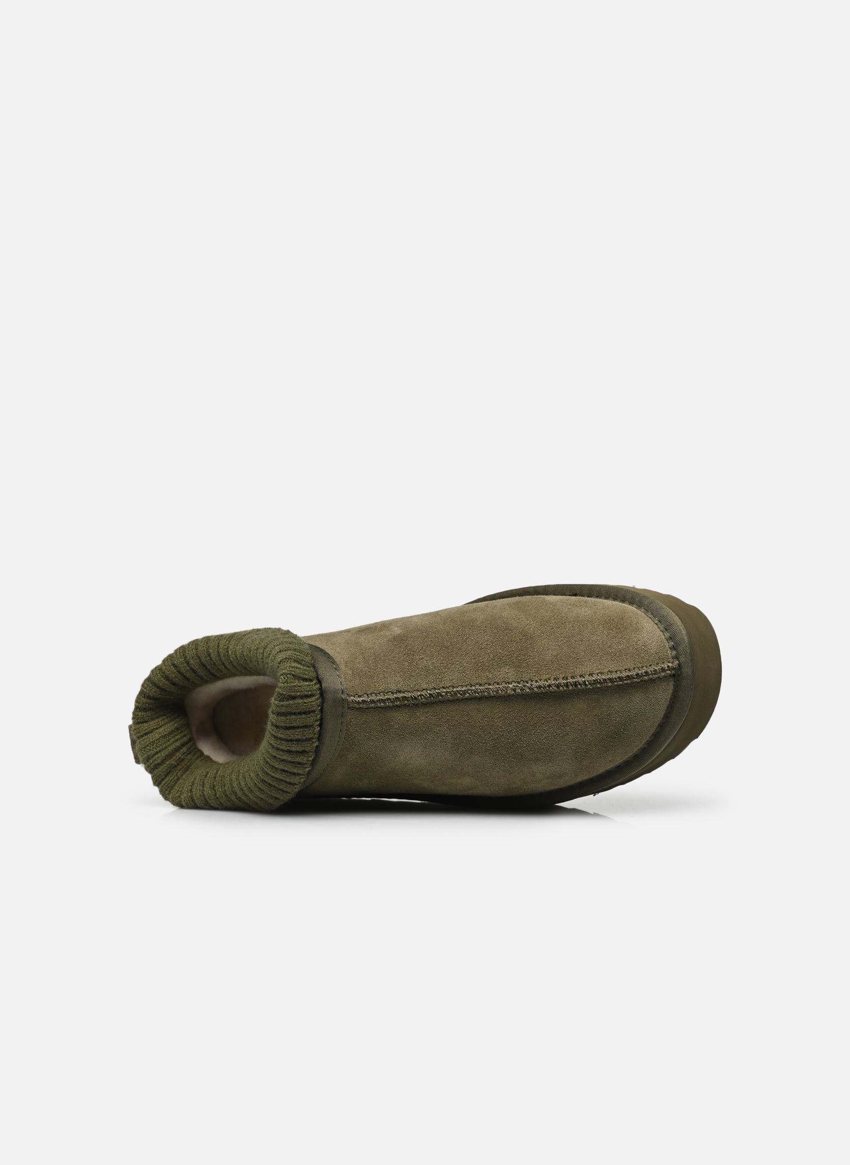 Zuecos y mules Eggy platform with sock mujer verde Colors of California Zuecos y mules Eggy platform with sock mujer verde MILITARY