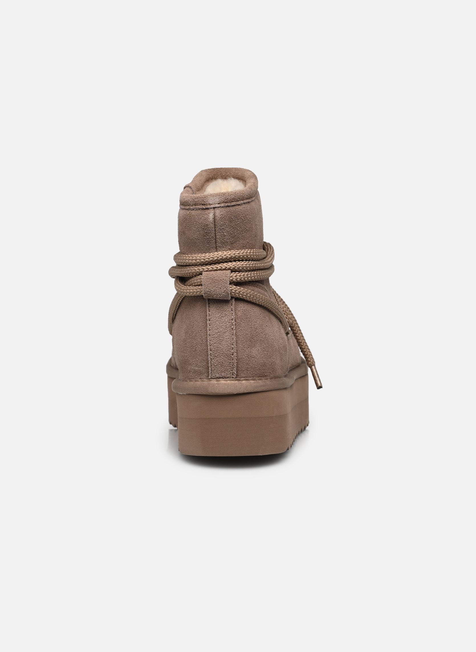 Schneestiefel Platform mountain look damen beige Colors of California Schneestiefel Platform mountain look damen beige TAUPE