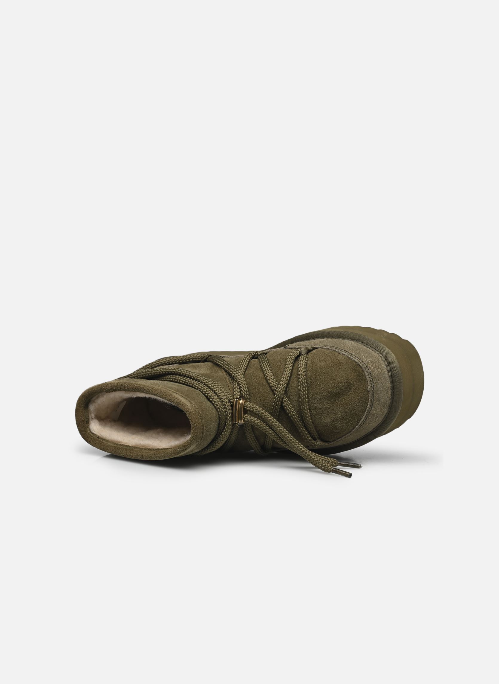 Schneestiefel Short platform montain look damen grün Colors of California Schneestiefel Short platform montain look damen grün MILITARY