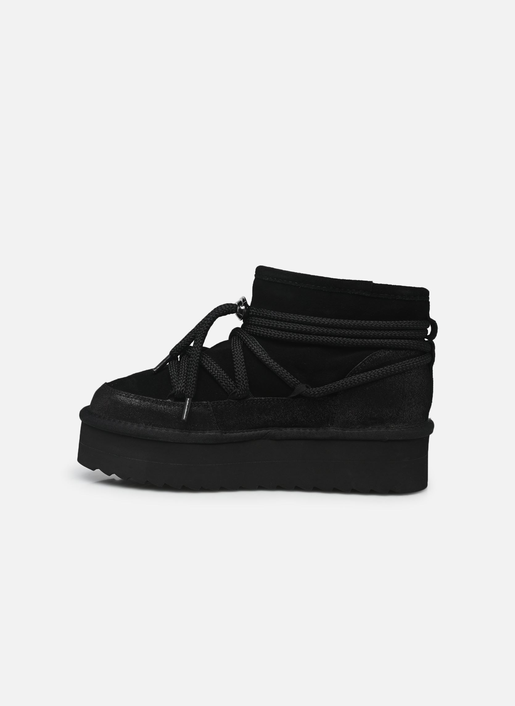 Bottes de neige Short platform montain look femme noir Colors of California Bottes de neige Short platform montain look femme noir BLACK