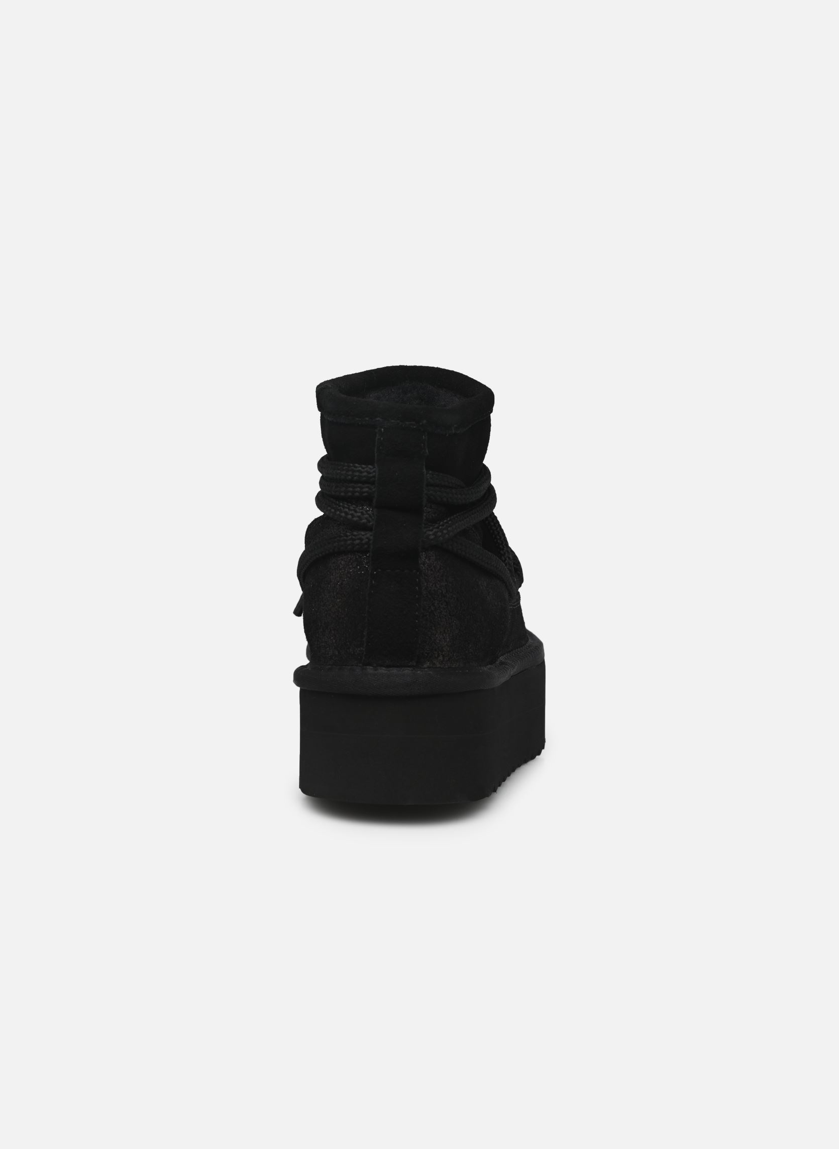 Bottes de neige Short platform montain look femme noir Colors of California Bottes de neige Short platform montain look femme noir BLACK