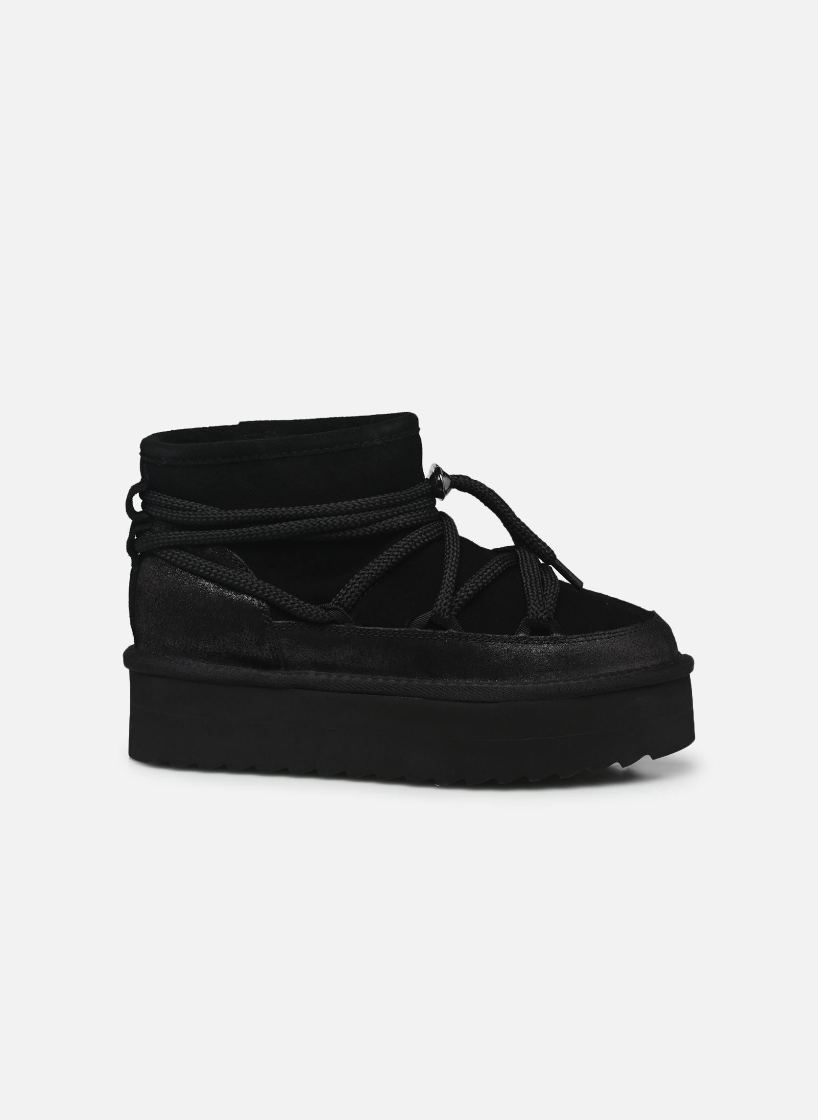 Bottes de neige Short platform montain look femme noir Colors of California Bottes de neige Short platform montain look femme noir BLACK
