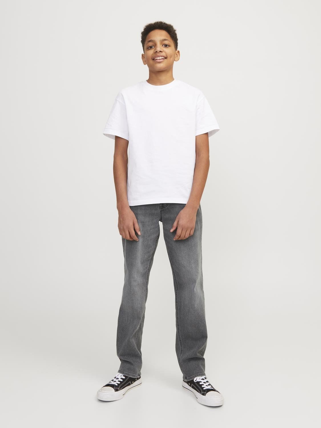 Jeans droits Jjiclark Jjoriginal Sq 349 Noos Jnr garçon gris Jack & Jones Jeans droits Jjiclark Jjoriginal Sq 349 Noos Jnr garçon gris GREY DENIM