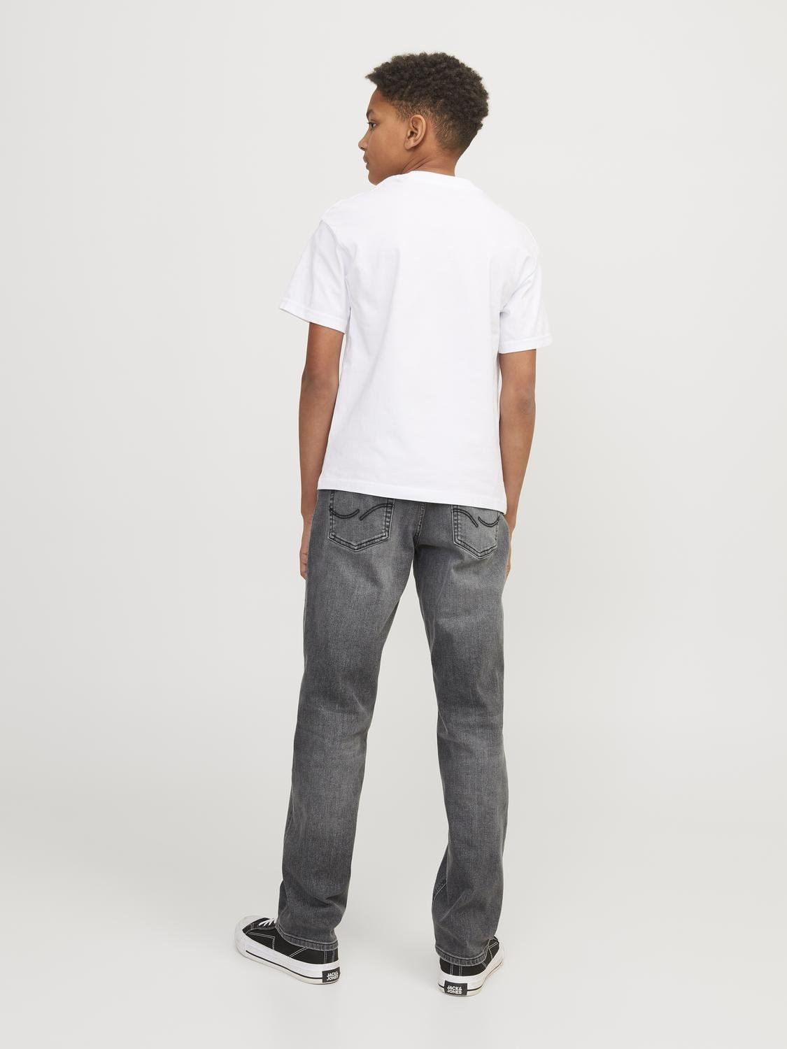 Jeans droits Jjiclark Jjoriginal Sq 349 Noos Jnr garçon gris Jack & Jones Jeans droits Jjiclark Jjoriginal Sq 349 Noos Jnr garçon gris GREY DENIM