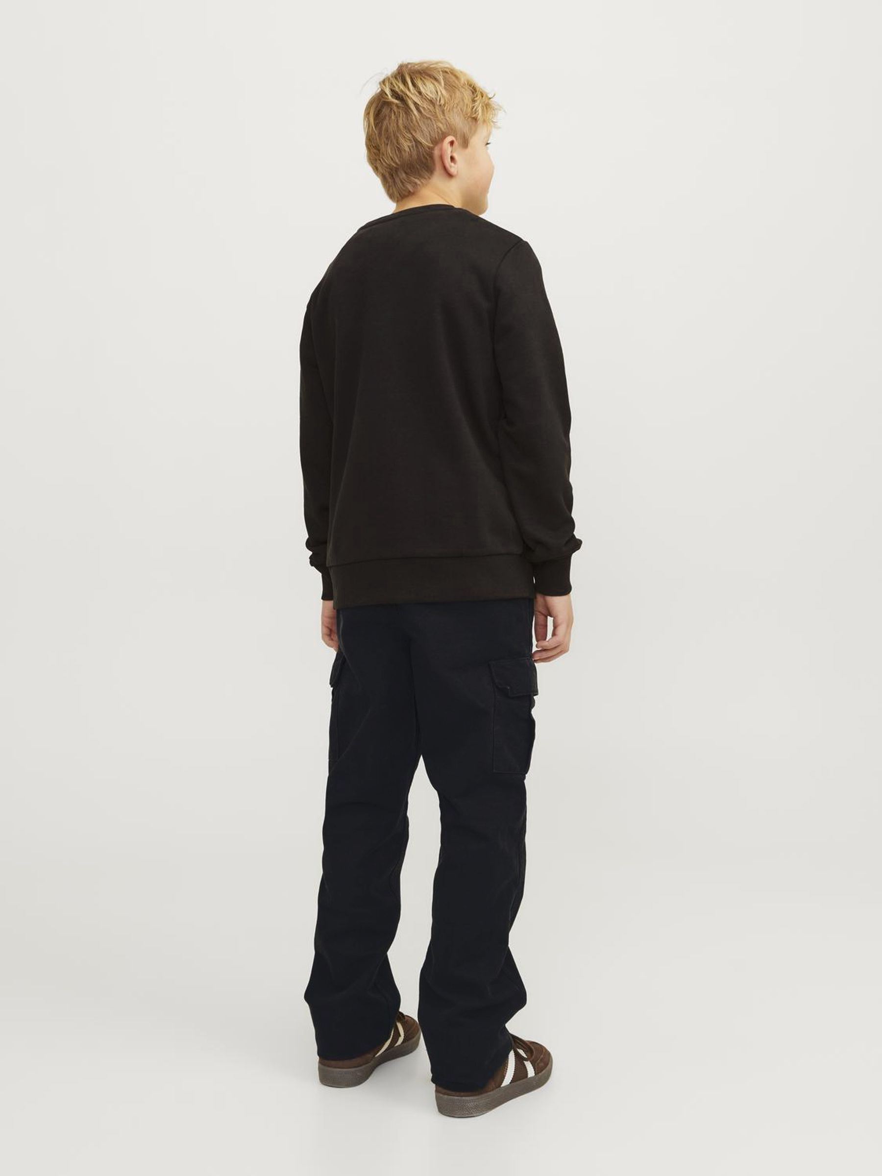 Pantalons Jpstkane Jjbarkley Cargo Pant Noos Jnr garçon noir Jack & Jones Pantalons Jpstkane Jjbarkley Cargo Pant Noos Jnr garçon noir Black