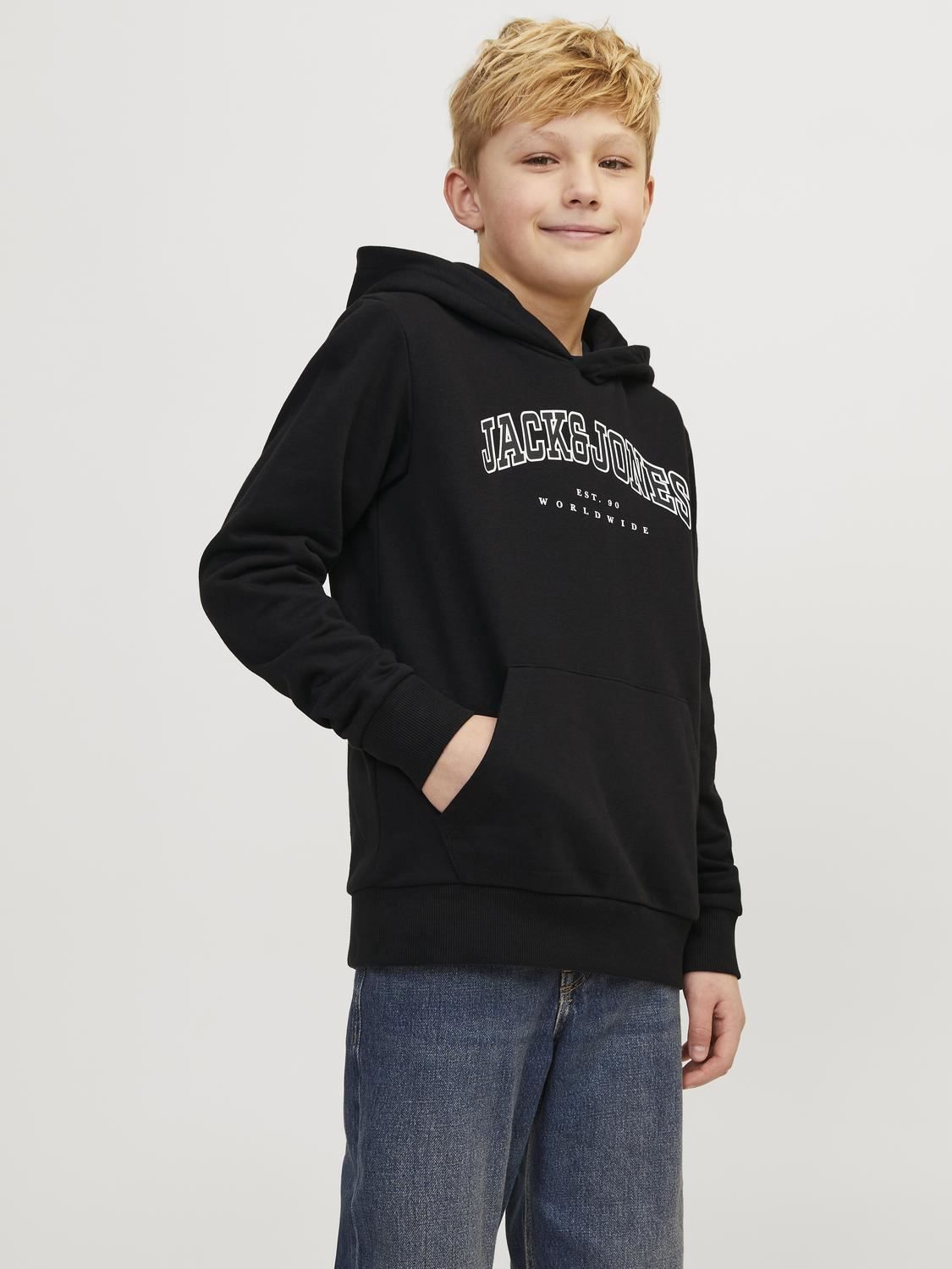 Sweat shirt enfant Jack & Jones Hoodie CALEB Kapuzensweatshirt