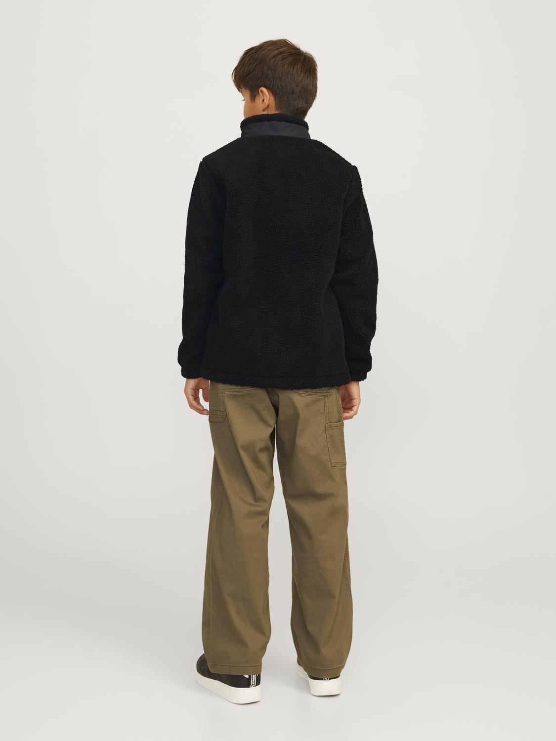 Bomberjacks Jorvesterbro Teddy Jacket Aw24 Jnr jongens zwart Jack & Jones Bomberjacks Jorvesterbro Teddy Jacket Aw24 Jnr jongens zwart BLACK