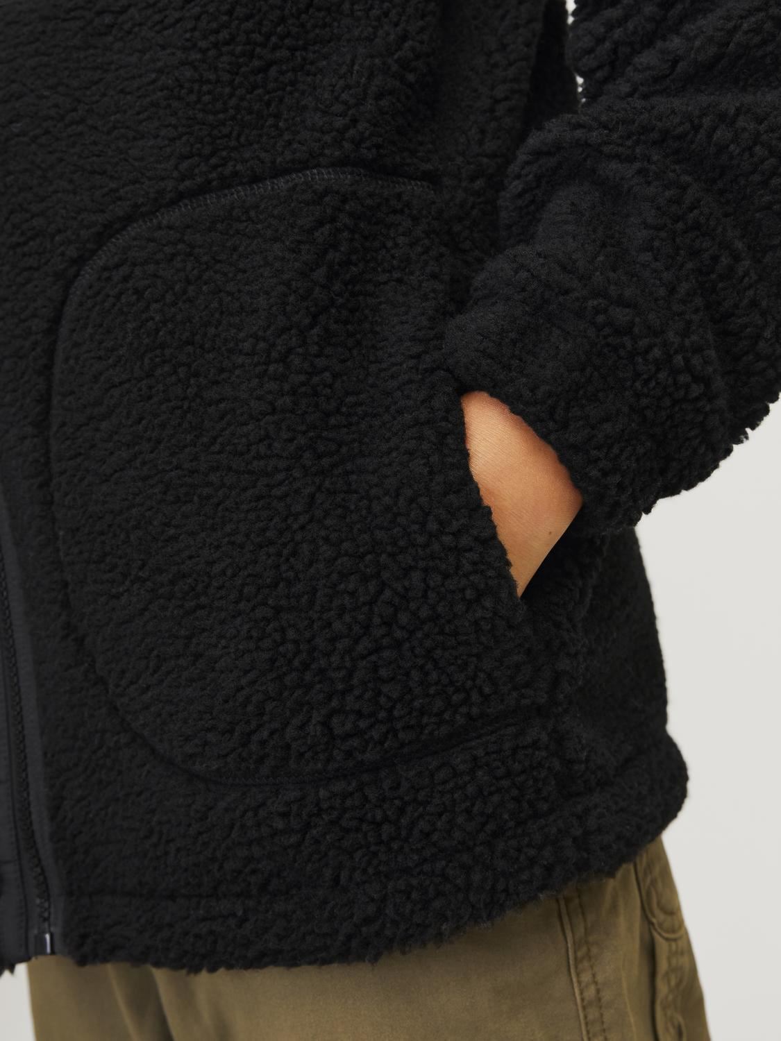 Bomberjacks Jorvesterbro Teddy Jacket Aw24 Jnr jongens zwart Jack & Jones Bomberjacks Jorvesterbro Teddy Jacket Aw24 Jnr jongens zwart BLACK