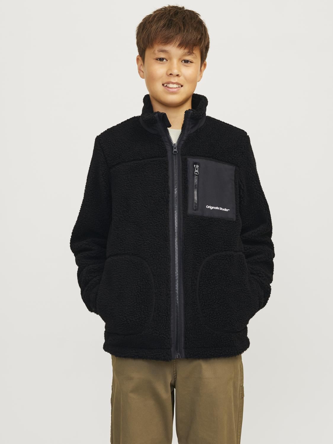 Bomberjacks Jorvesterbro Teddy Jacket Aw24 Jnr jongens zwart Jack & Jones Bomberjacks Jorvesterbro Teddy Jacket Aw24 Jnr jongens zwart BLACK