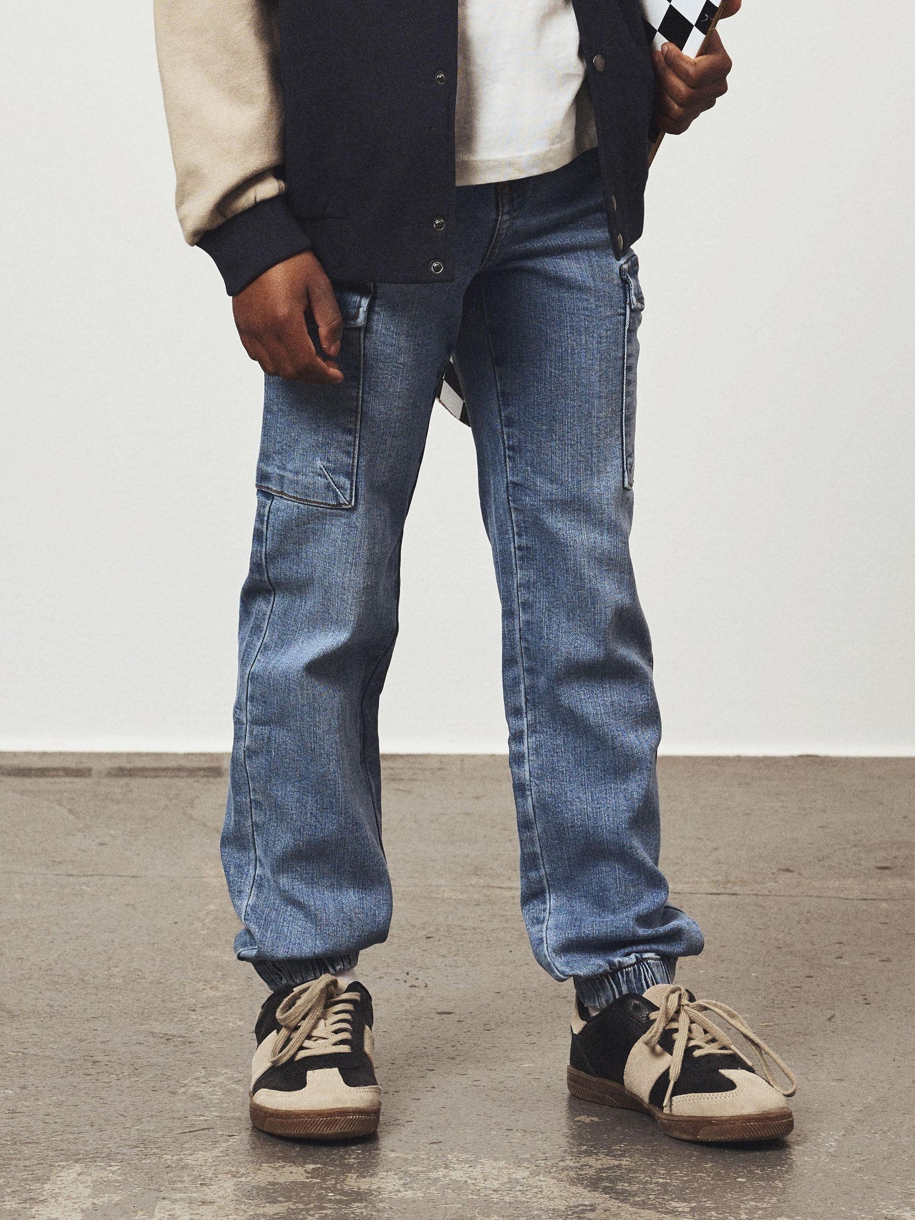 Jeans Nkmryan R Cargo Jeans 3742-Md garçon bleu Name it Jeans Nkmryan R Cargo Jeans 3742-Md garçon bleu MEDIUM BLUE DENIM