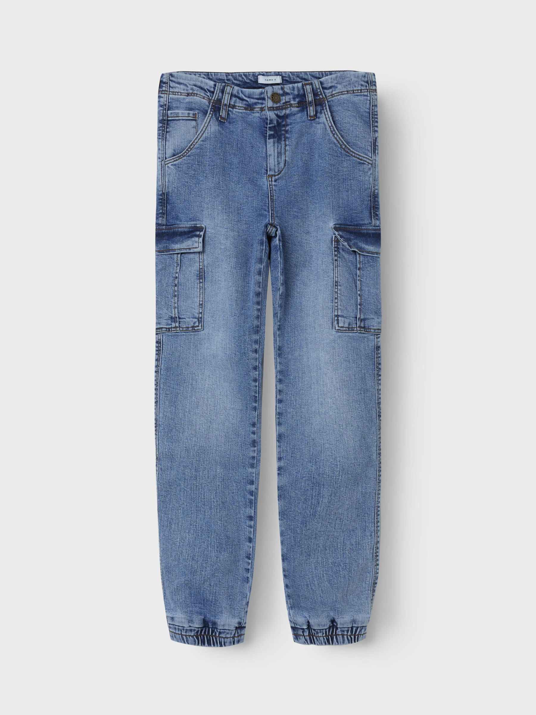 Jeans Nkmryan R Cargo Jeans 3742-Md garçon bleu Name it Jeans Nkmryan R Cargo Jeans 3742-Md garçon bleu MEDIUM BLUE DENIM
