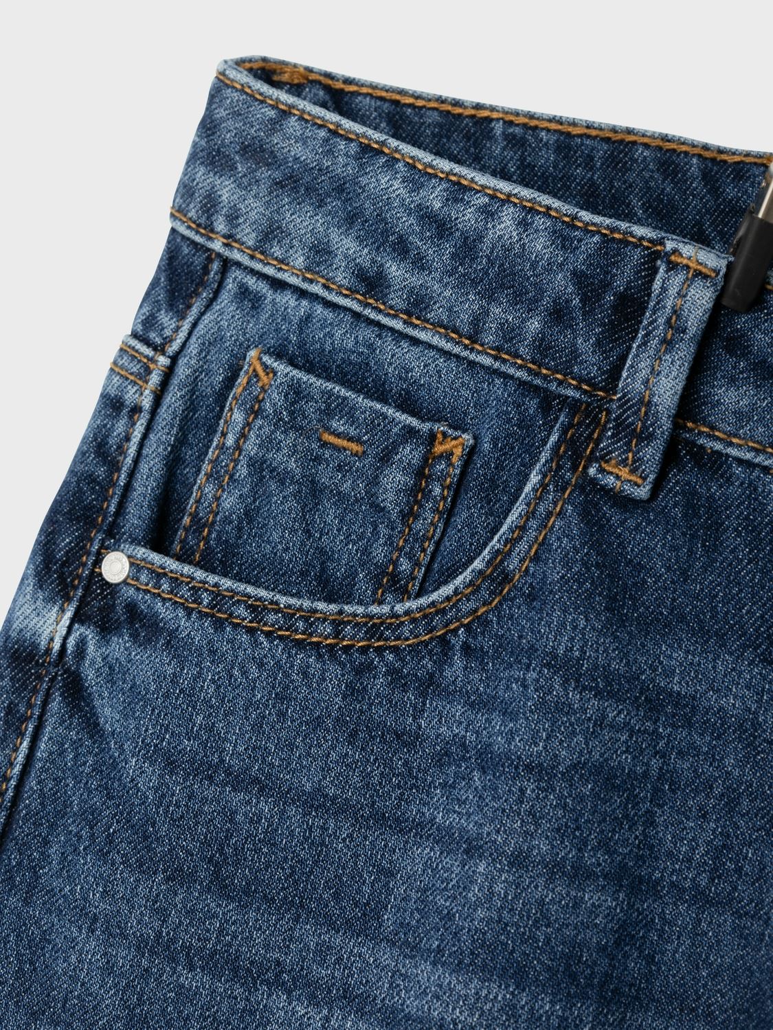 Jeans droits Nkfrose Wide Jeans 5529-Be Noos fille bleu Name it Jeans droits Nkfrose Wide Jeans 5529-Be Noos fille bleu Dark Blue Denim