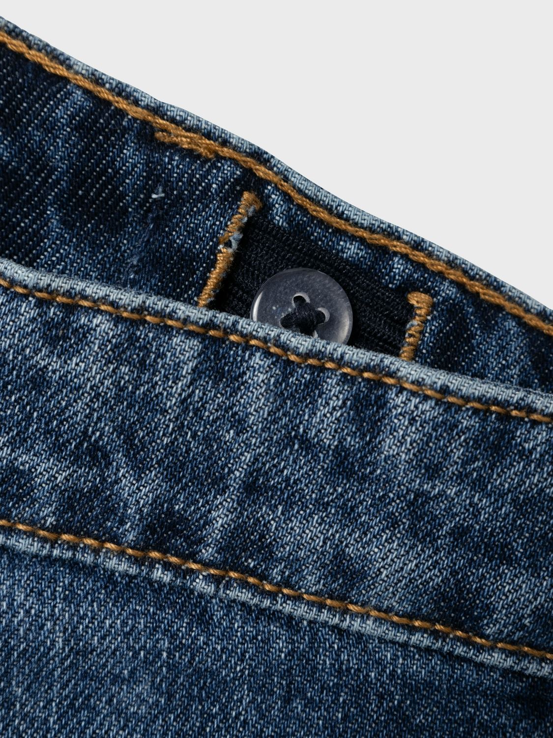 Jeans droits Nkfrose Wide Jeans 5529-Be Noos fille bleu Name it Jeans droits Nkfrose Wide Jeans 5529-Be Noos fille bleu Dark Blue Denim