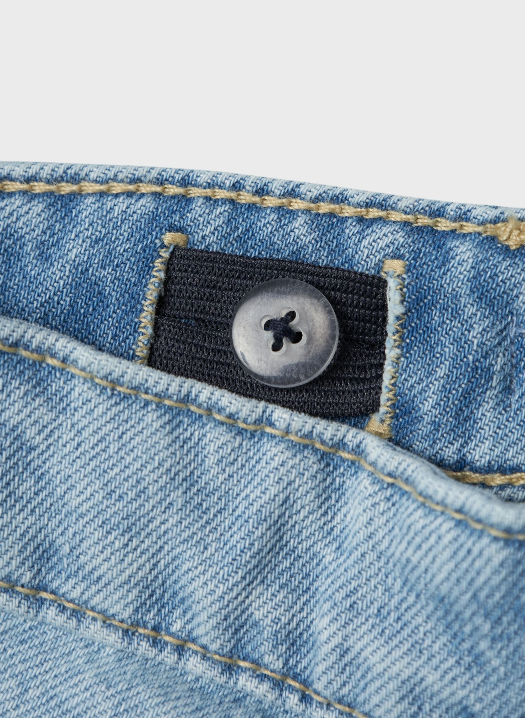 Name it kids Girls Nkfrose Wide Jeans 5529-Be Noos Nkfrose Wide Jeans