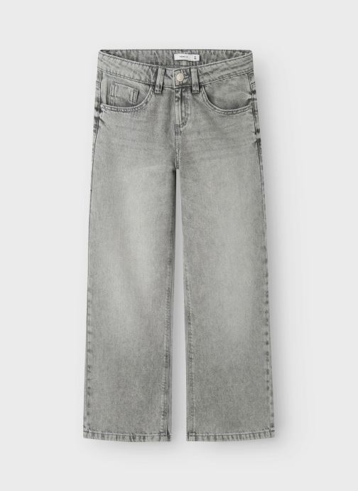 Name it Jeans droits Nkfrose Wide Jeans 5529-Be Noos fille bleu