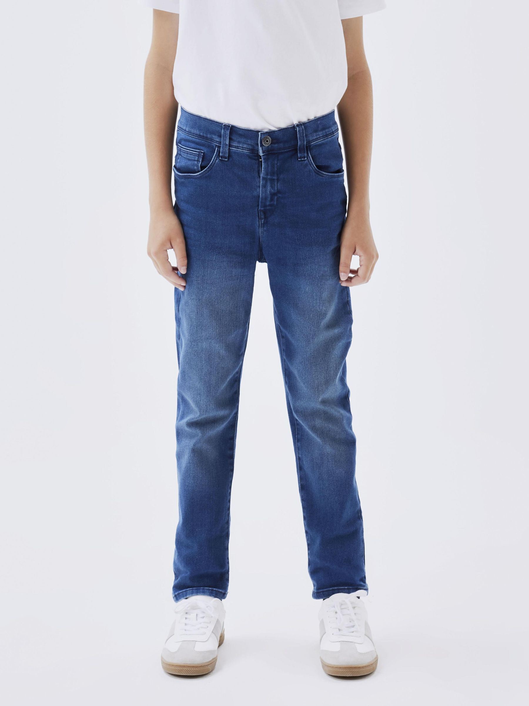 Jeans slim et skinny Nkmrobin Dnmtax Pant Noos garçon bleu Name it Jeans slim et skinny Nkmrobin Dnmtax Pant Noos garçon bleu Medium Blue Denim