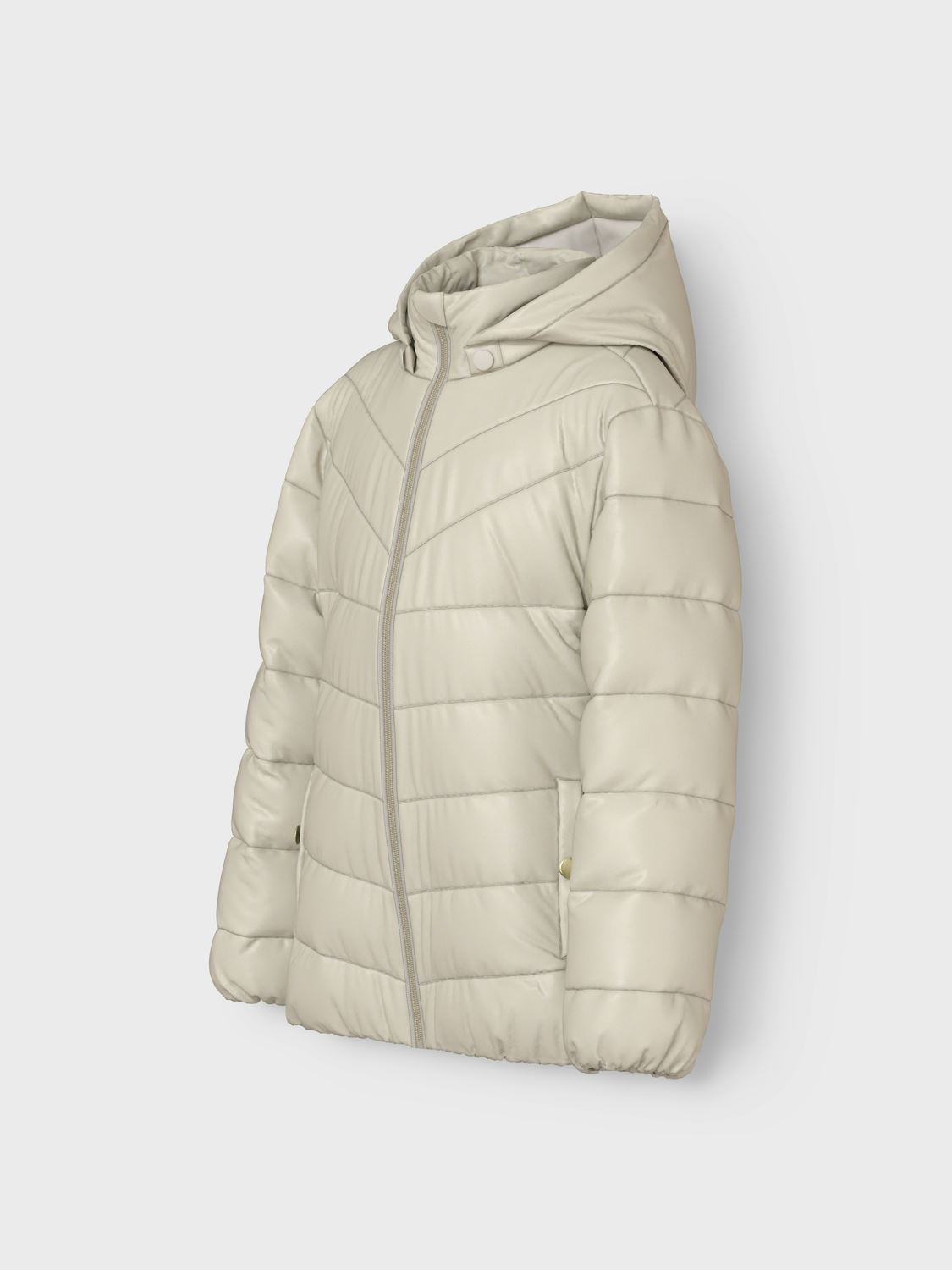 Doudounes Nkfmonay Jacket Pb Fr fille gris Name it Doudounes Nkfmonay Jacket Pb Fr fille gris Moonbeam