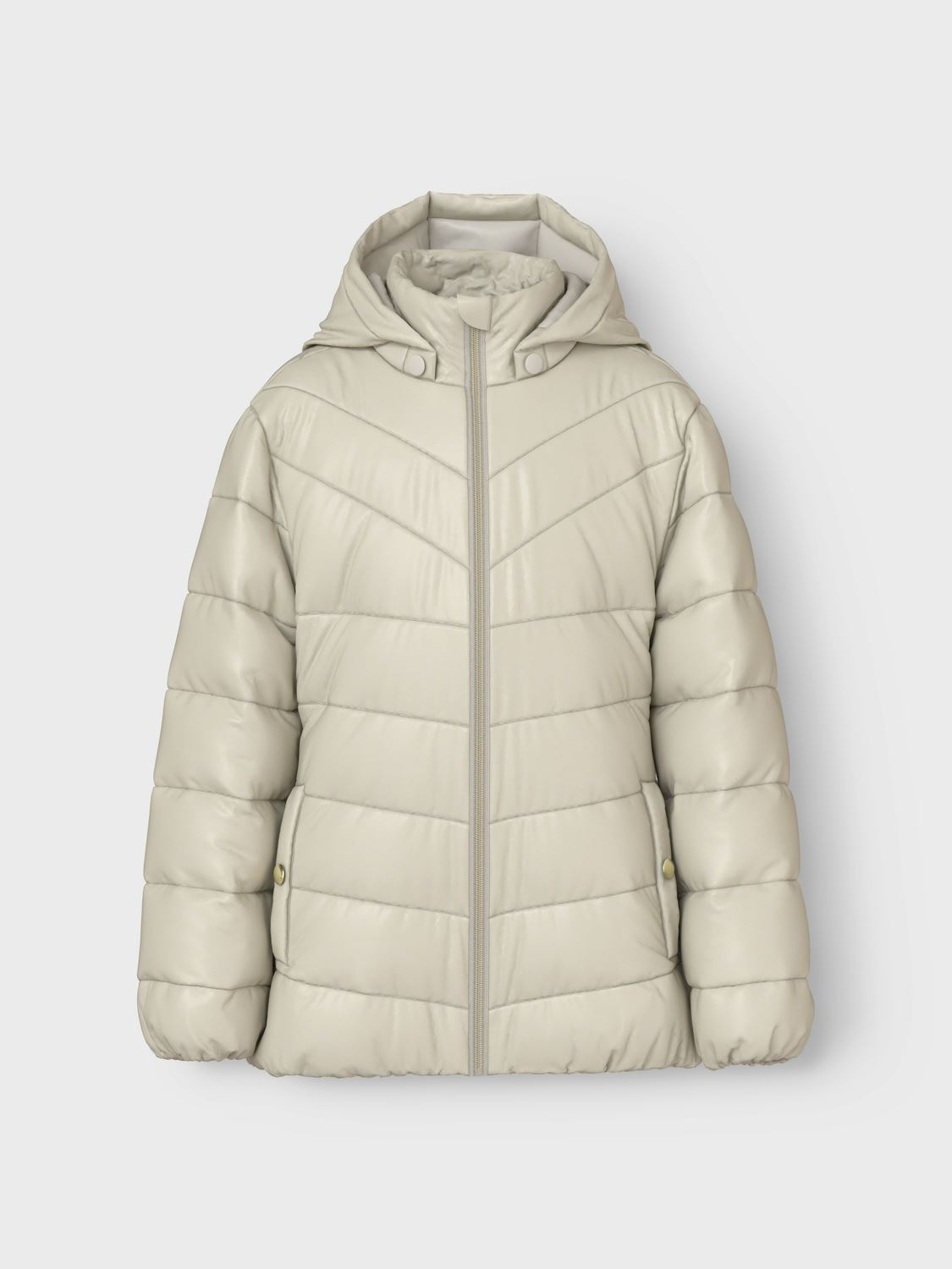Doudounes Nkfmonay Jacket Pb Fr fille gris Name it Doudounes Nkfmonay Jacket Pb Fr fille gris Moonbeam