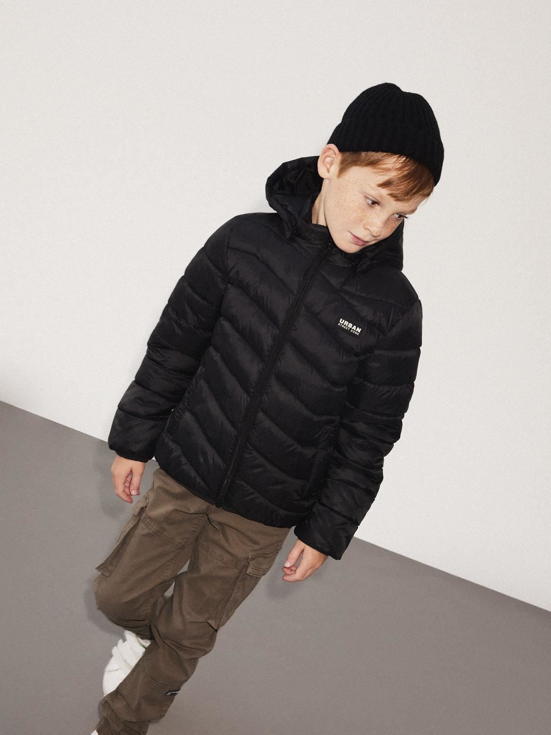 Doudounes Nkmmonay Jacket Pb Fr garçon noir Name it Doudounes Nkmmonay Jacket Pb Fr garçon noir BLACK