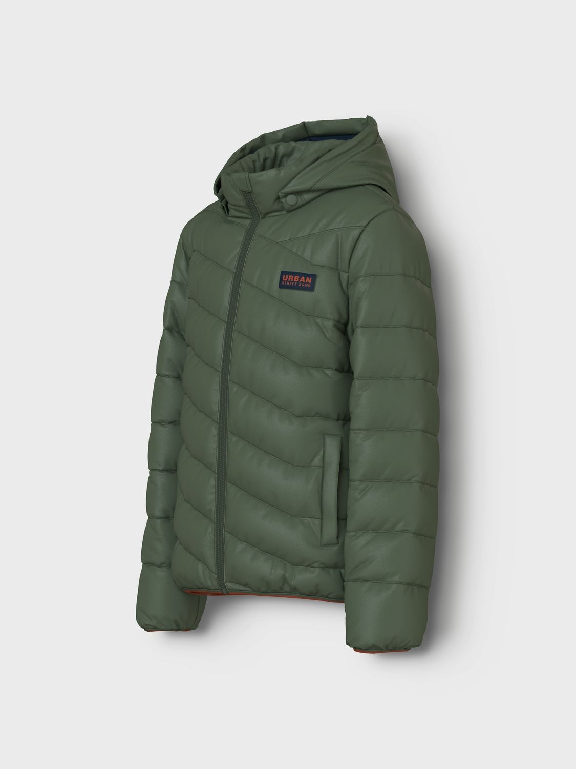 Doudounes Nkmmonay Jacket Pb Fr garçon vert Name it Doudounes Nkmmonay Jacket Pb Fr garçon vert Thyme