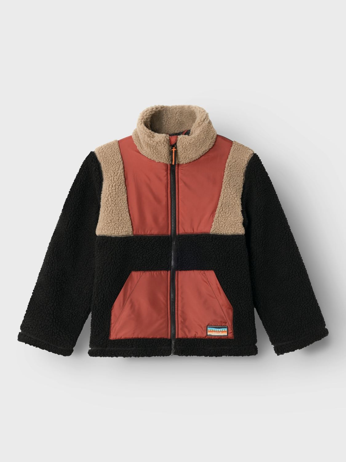 Mäntel Nkmmilano Teddy Jacket jungen schwarz Name it Mäntel Nkmmilano Teddy Jacket jungen schwarz Black