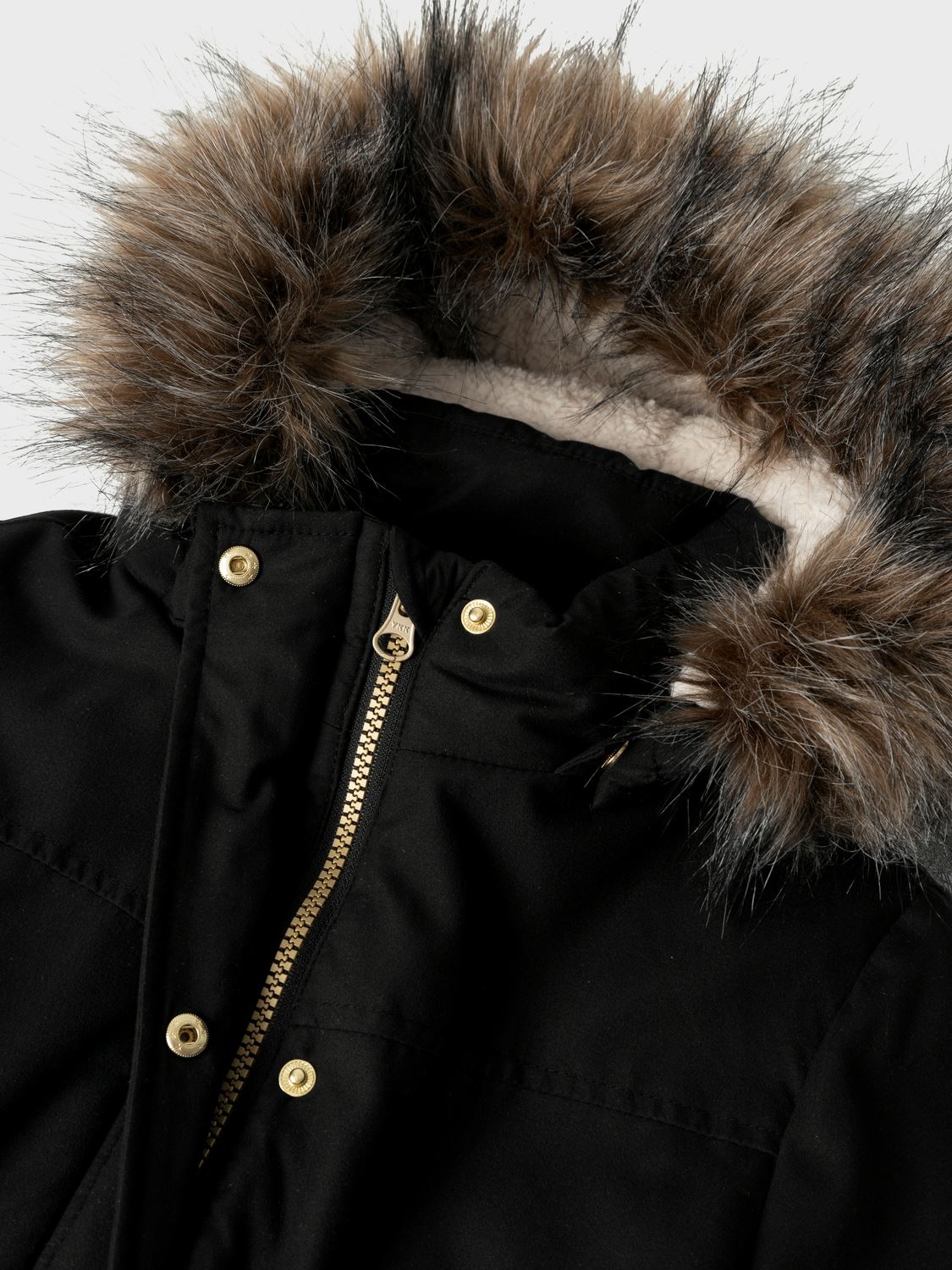 Duffle-coats Nkfmaster Parka Jacket Pb Fr fille noir Name it Duffle-coats Nkfmaster Parka Jacket Pb Fr fille noir Black