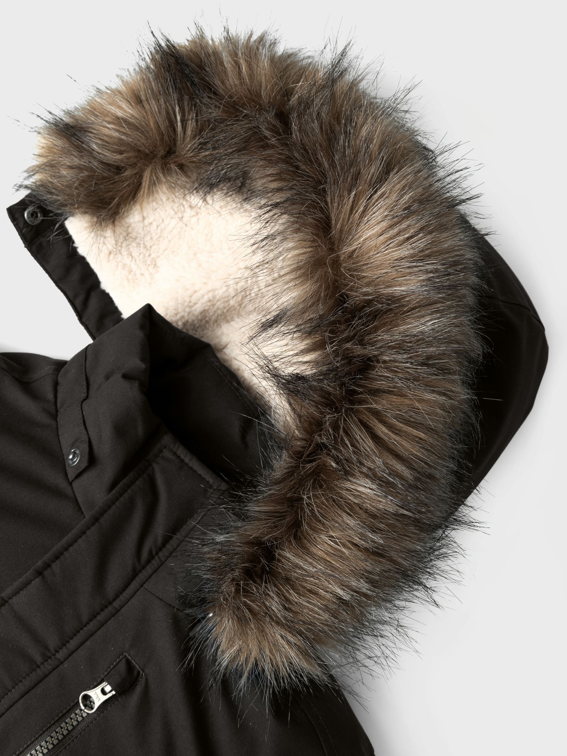 Duffle-coats Nkmmaster Parka Jacket Pb Fr garçon marron Name it Duffle-coats Nkmmaster Parka Jacket Pb Fr garçon marron Rubber