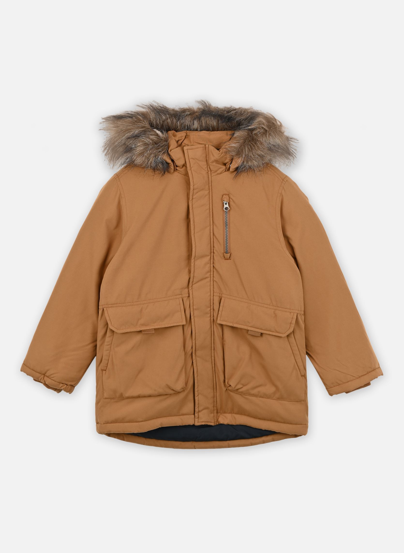 Duffle-coats Nkmmaster Parka Jacket Pb Fr garçon marron Name it Duffle-coats Nkmmaster Parka Jacket Pb Fr garçon marron Rubber