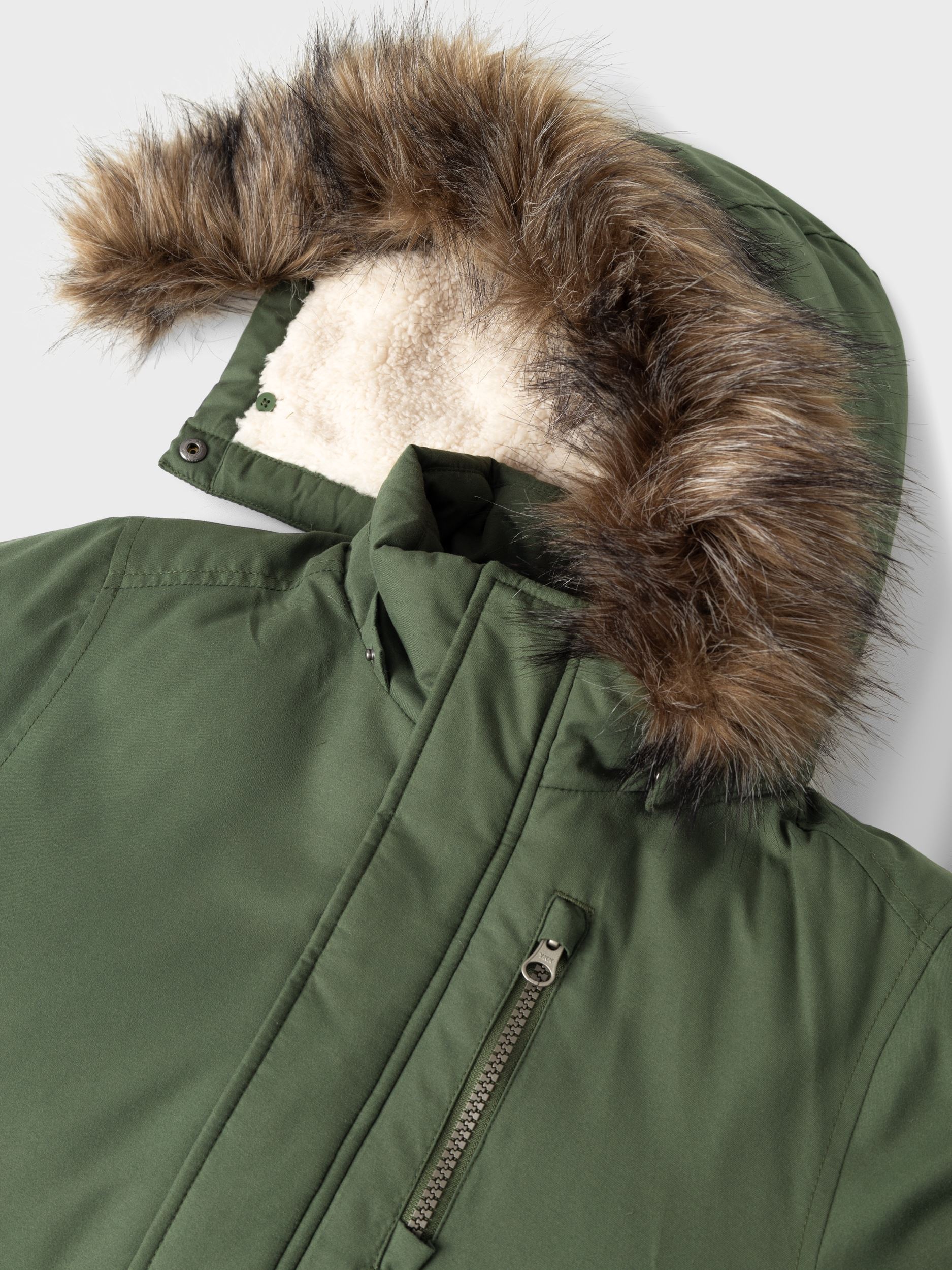 Montgomery Nkmmaster Parka Jacket Pb Fr bambino verde Name it Montgomery Nkmmaster Parka Jacket Pb Fr bambino verde Thyme