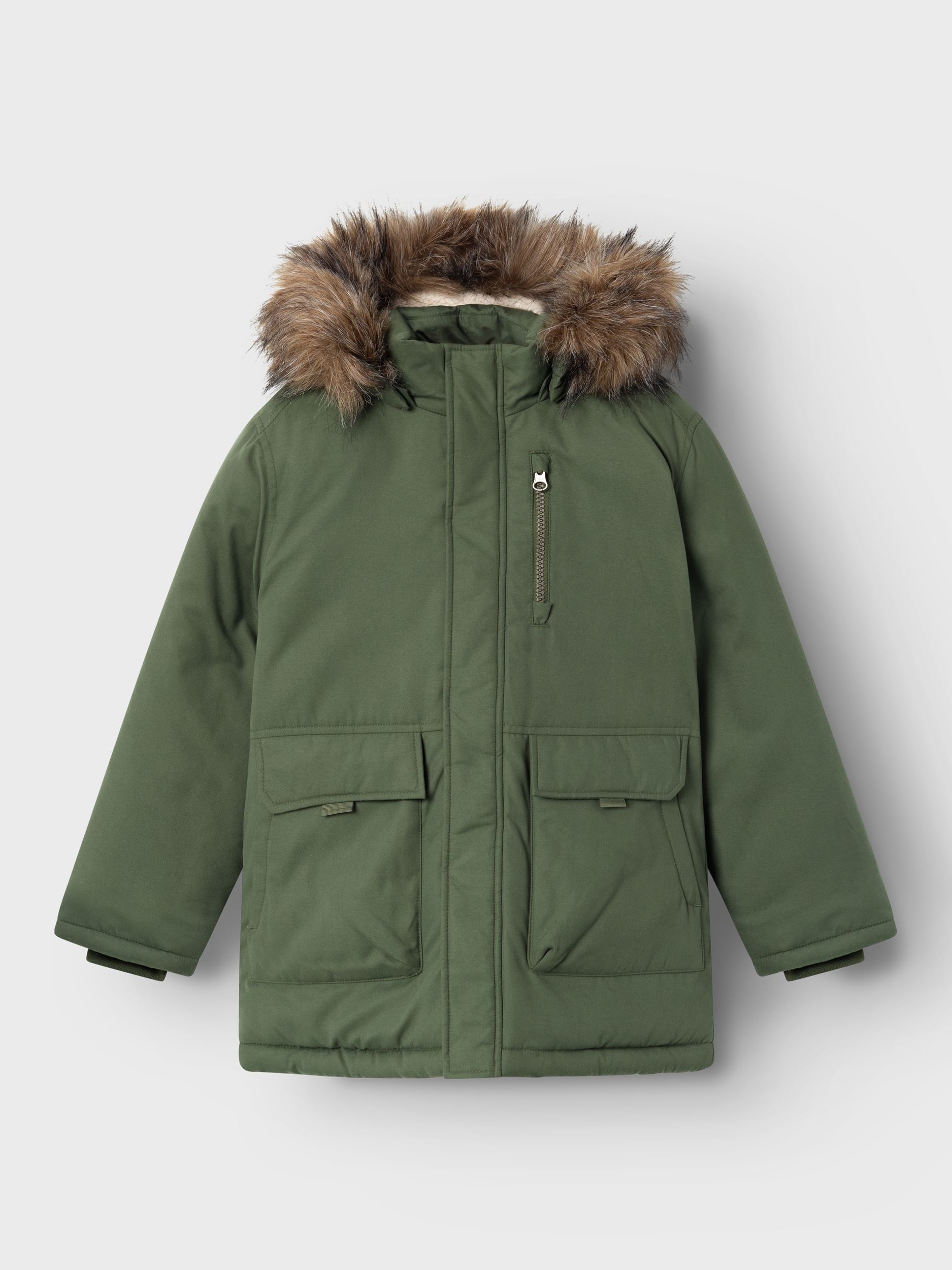 Montgomery Nkmmaster Parka Jacket Pb Fr bambino verde Name it Montgomery Nkmmaster Parka Jacket Pb Fr bambino verde Thyme