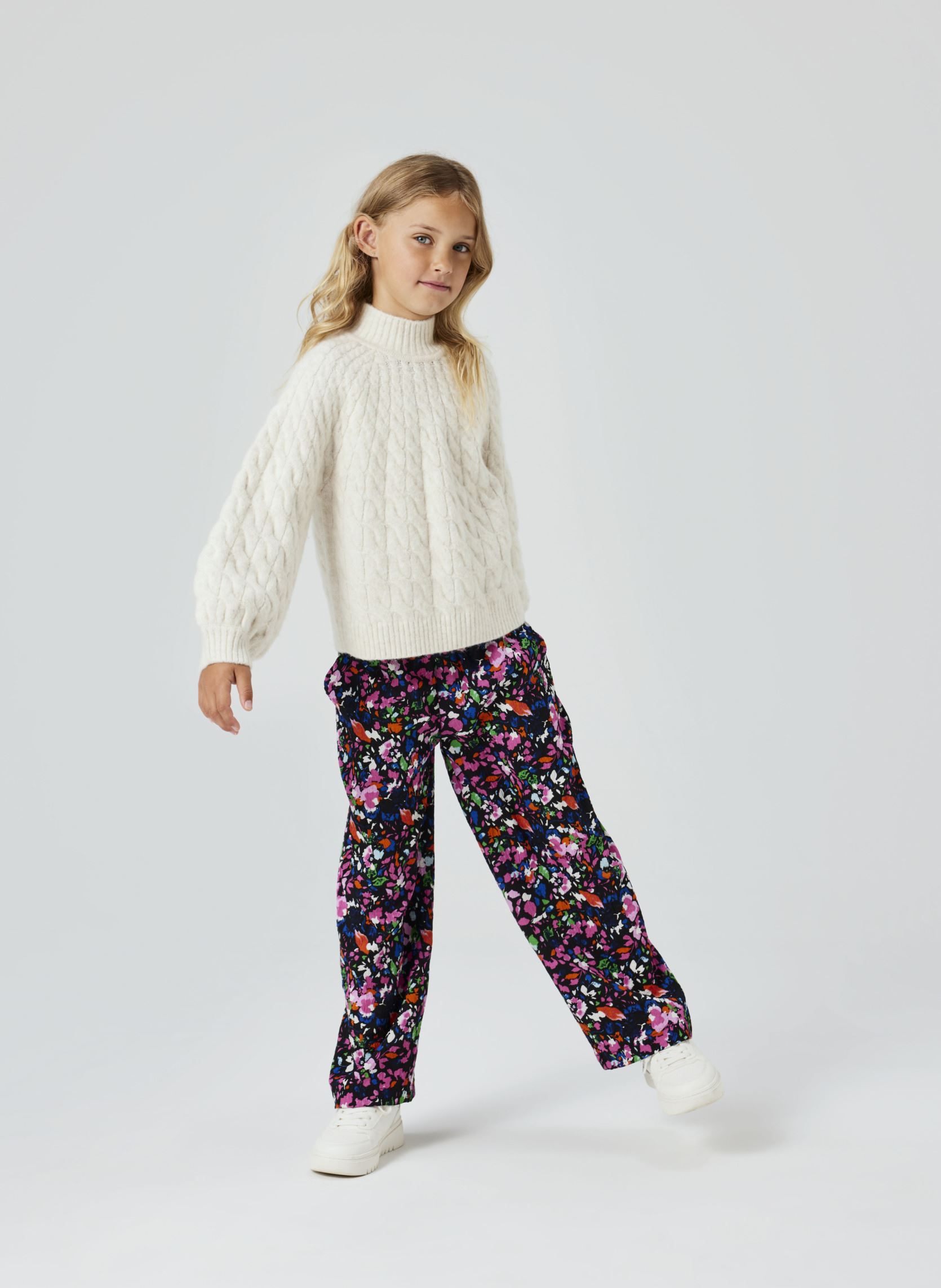 Pulls Nkfnadalie Ls Knit fille beige Name it Pulls Nkfnadalie Ls Knit fille beige JET STREAM