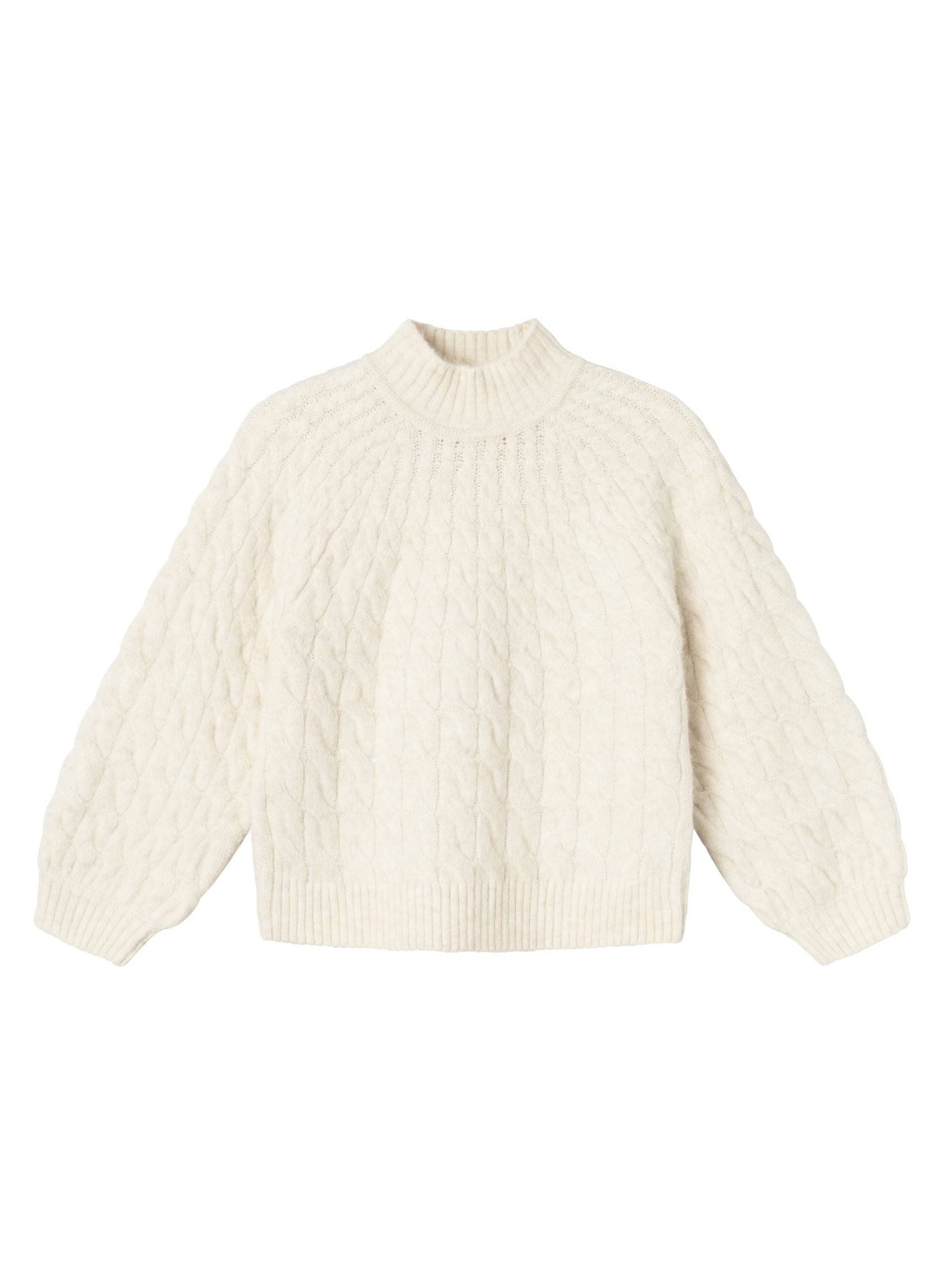 Pulls Nkfnadalie Ls Knit fille beige Name it Pulls Nkfnadalie Ls Knit fille beige JET STREAM