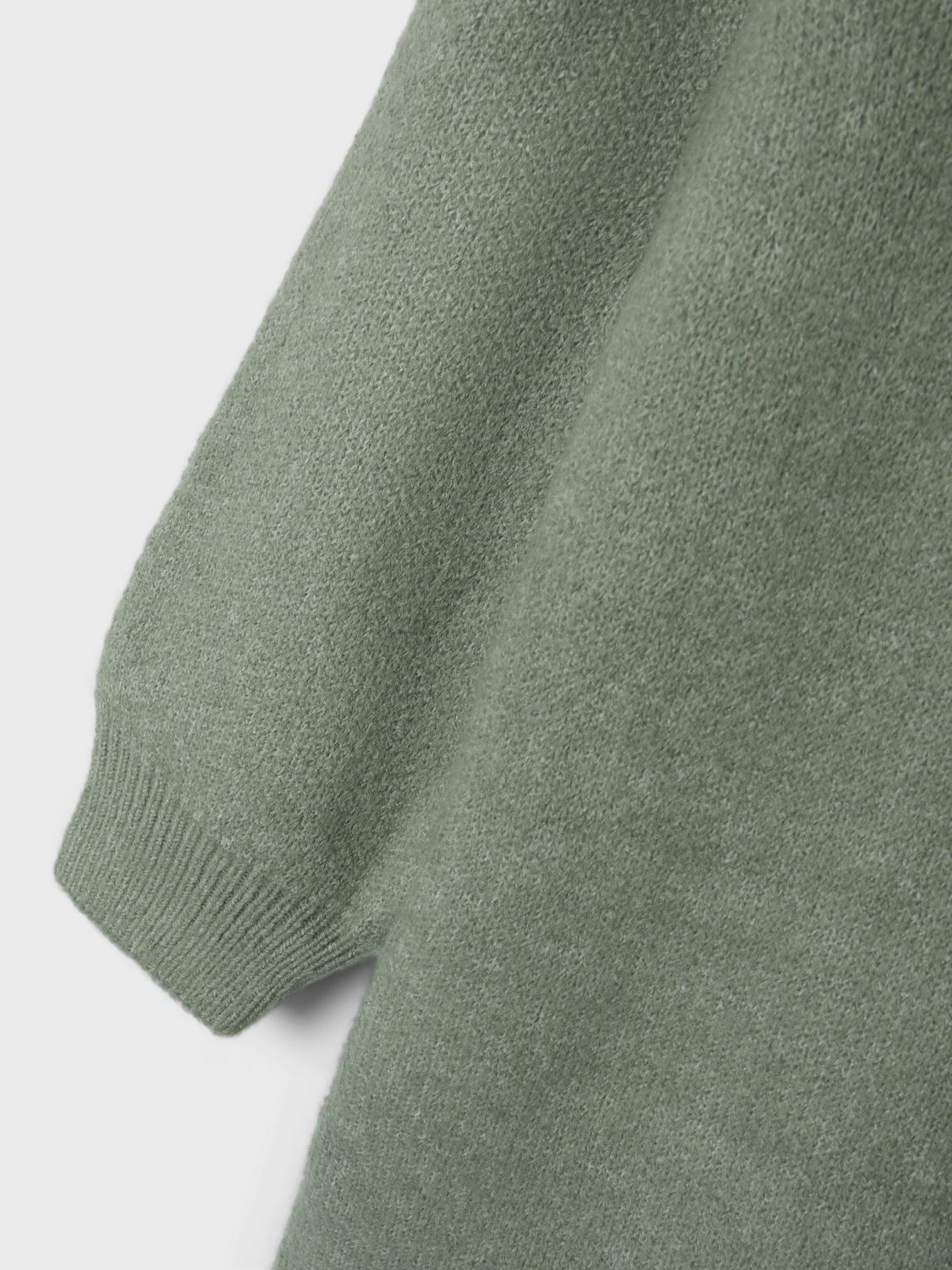 Jurken Nkfomarian Ls Knit Dress meisjes groen Name it Jurken Nkfomarian Ls Knit Dress meisjes groen LILY PAD