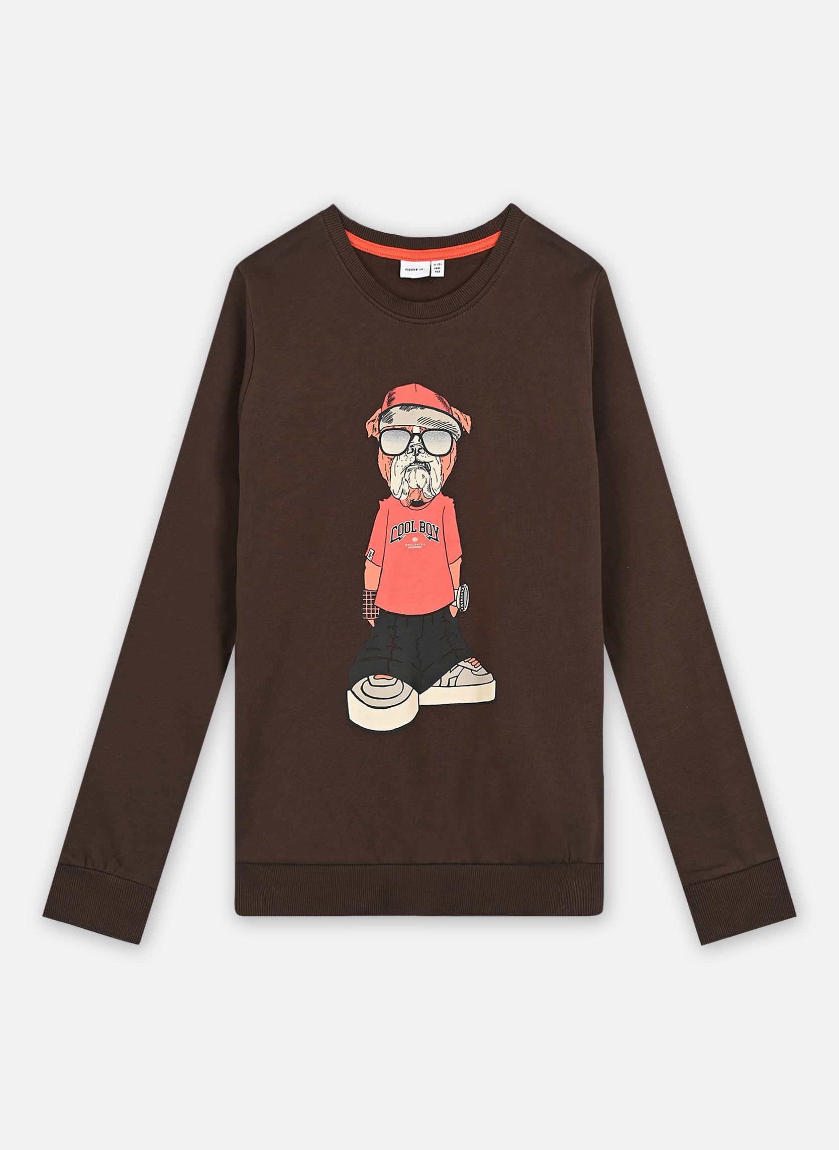 Jersey con capucha Nkmoklokken Ls Sweat Bru Box niño marrón Name it Jersey con capucha Nkmoklokken Ls Sweat Bru Box niño marrón BRACKEN