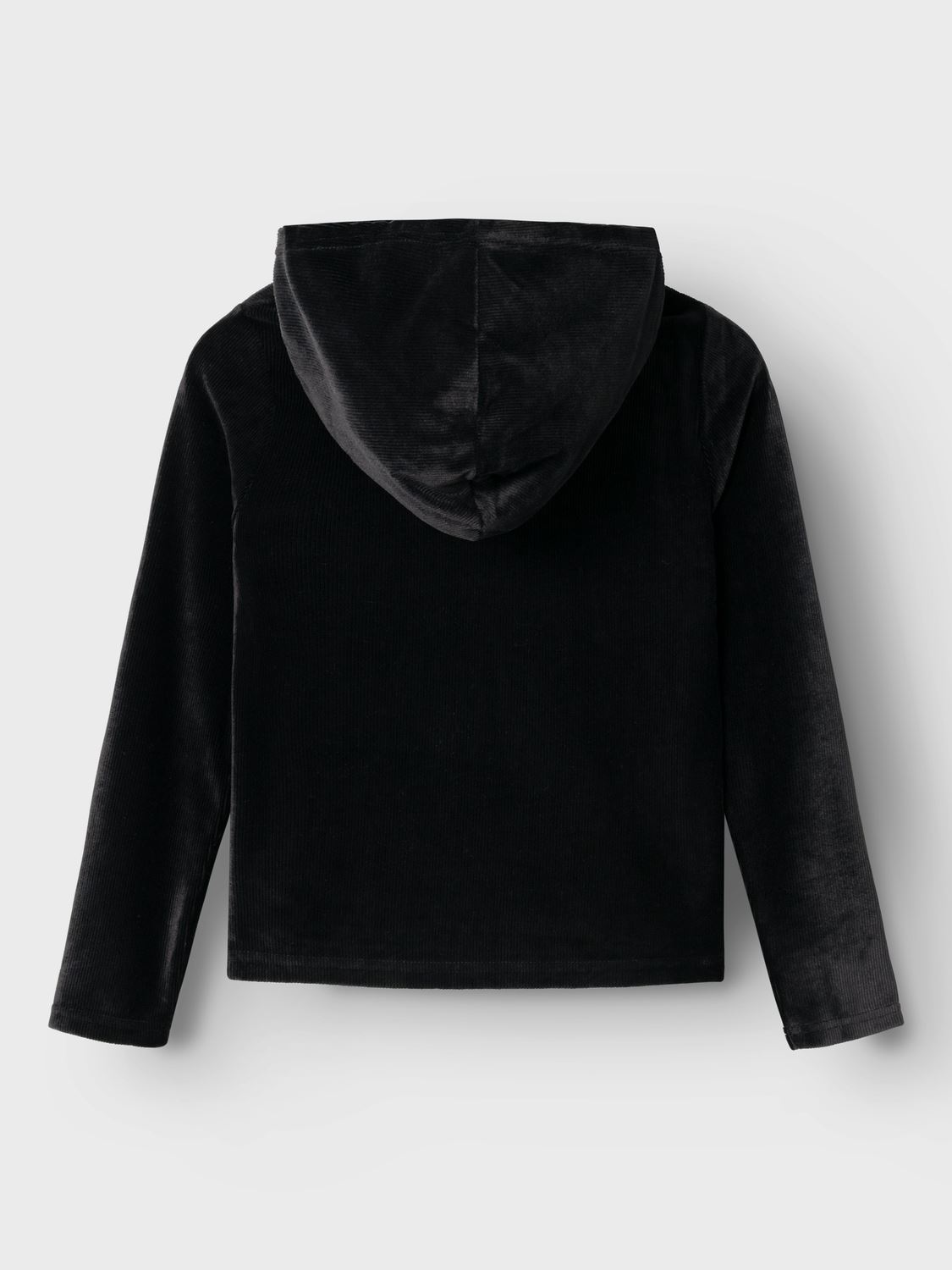 Kapuzenpullover Nkforinge Ls Slim Vel Top Wh mädchen schwarz Name it Kapuzenpullover Nkforinge Ls Slim Vel Top Wh mädchen schwarz BLACK