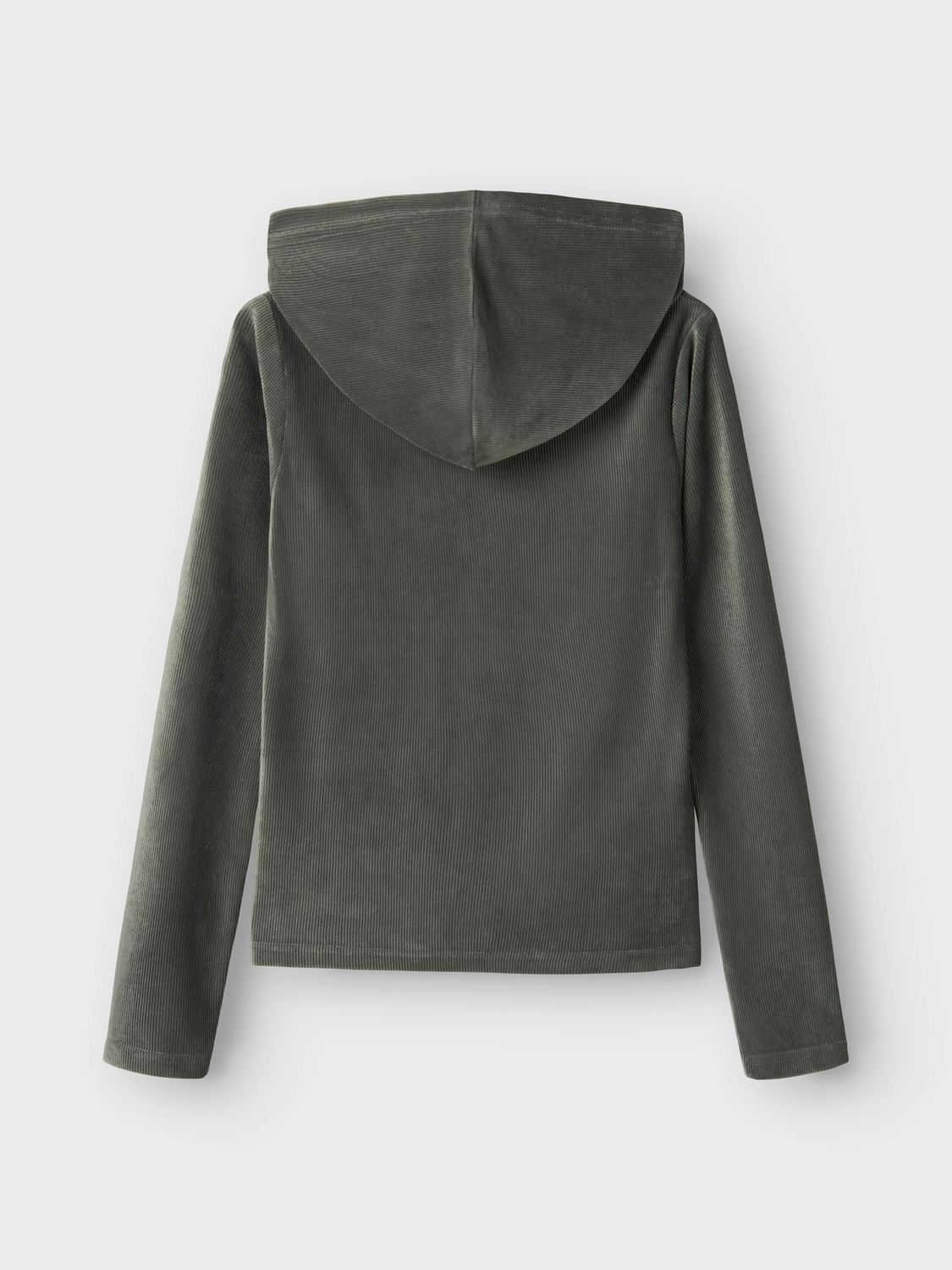 Kapuzenpullover Nkforinge Ls Slim Vel Top Wh mädchen grün Name it Kapuzenpullover Nkforinge Ls Slim Vel Top Wh mädchen grün MULLED BASIL