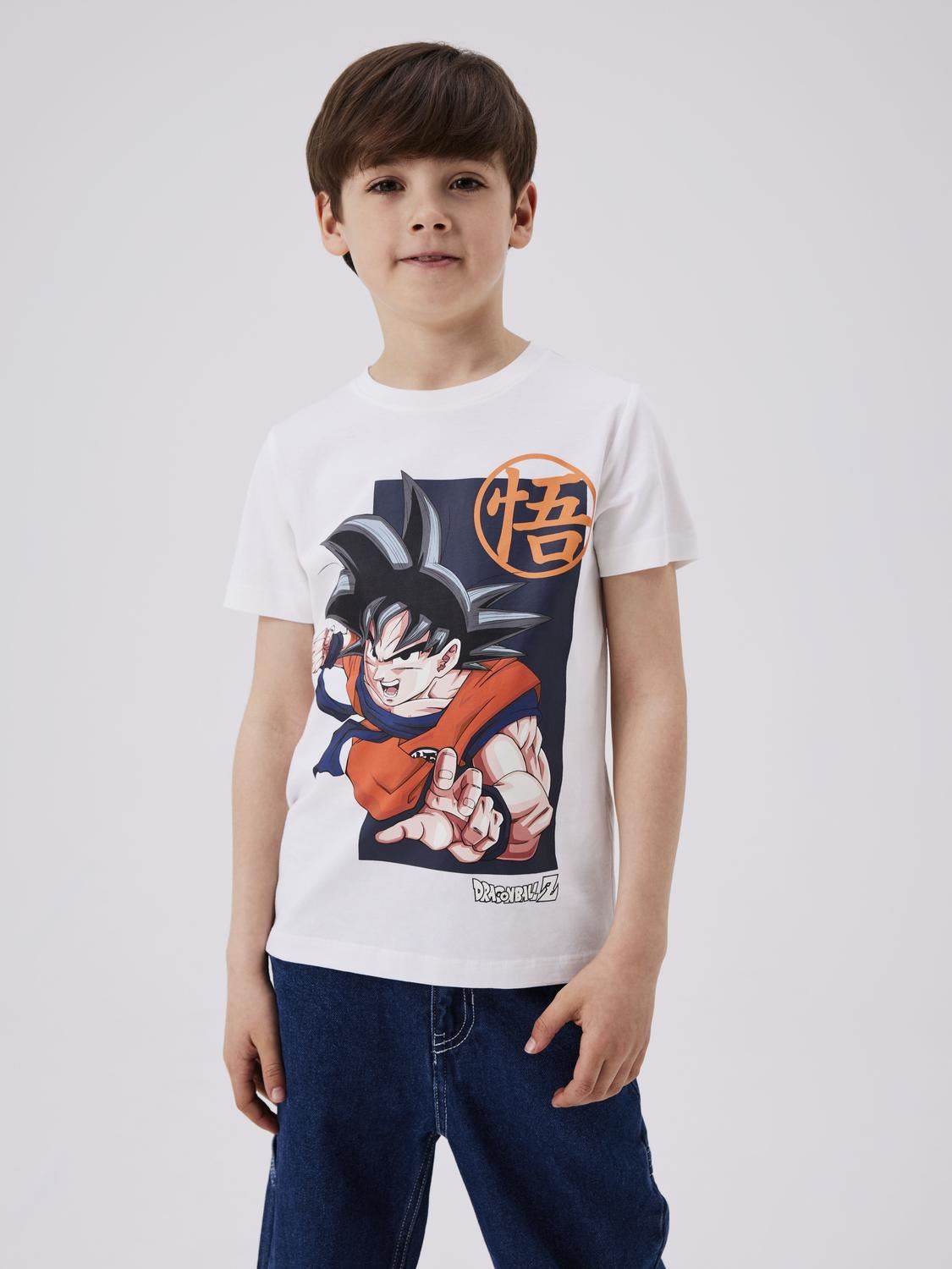 Tee-shirts Nkmjimmo Dragonball Ss Top Box Noos Vde garçon blanc Name it Tee-shirts Nkmjimmo Dragonball Ss Top Box Noos Vde garçon blanc BRIGHT WHITE