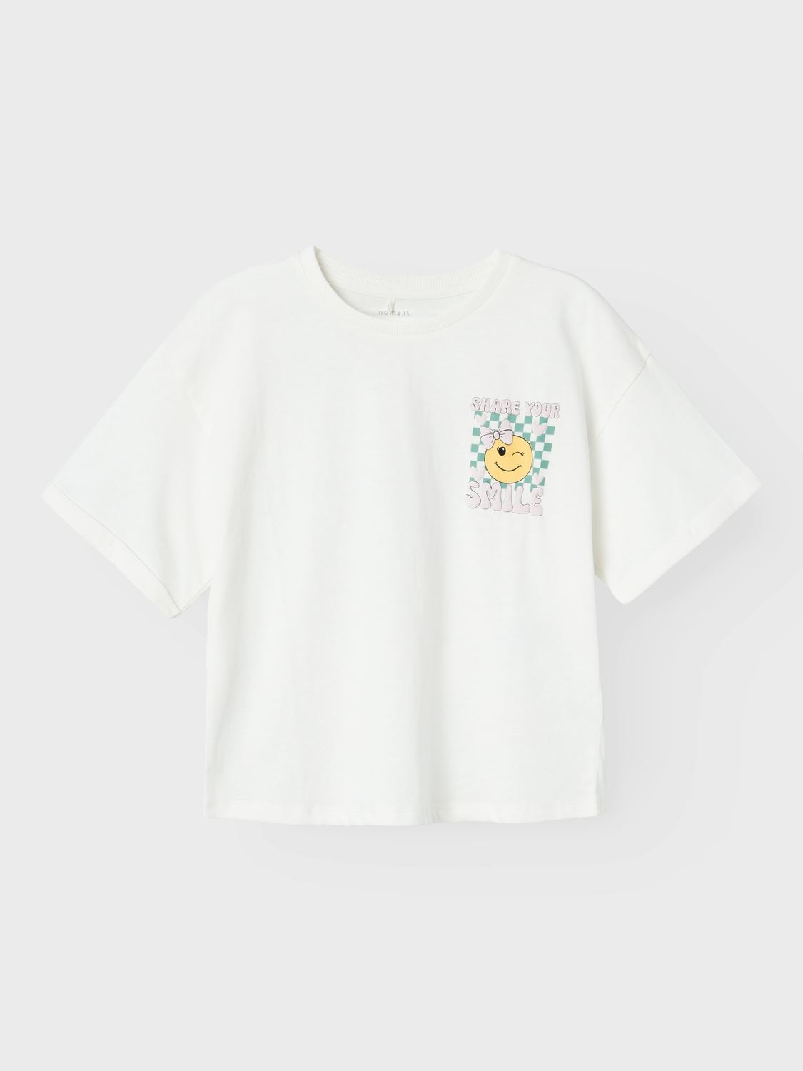 Tee-shirts manches courtes Nkfkailamos Ss Boxy Top Noos fille beige Name it Tee-shirts manches courtes Nkfkailamos Ss Boxy Top Noos fille beige JET STREAM