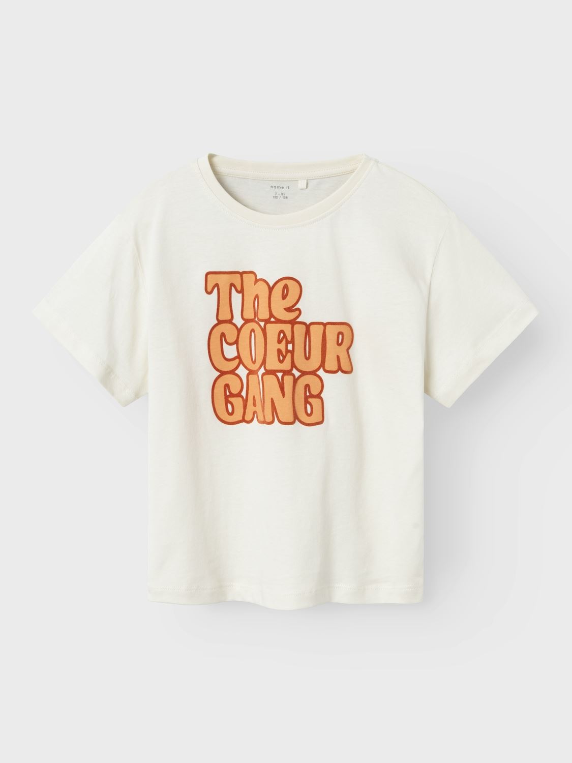 Tee-shirts manches courtes Nkfophelia Ss Loose Top Ps fille beige Name it Tee-shirts manches courtes Nkfophelia Ss Loose Top Ps fille beige JET STREAM